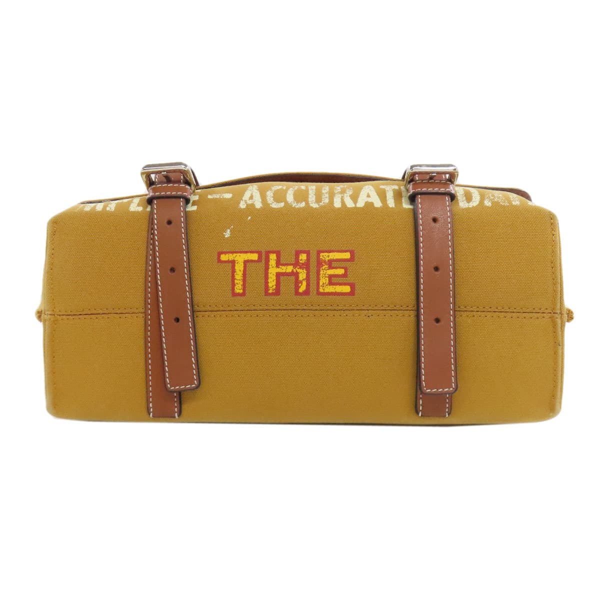 Loewe messenger bag shoulder bag canvas/calf for women [used] [LOEWE] 4