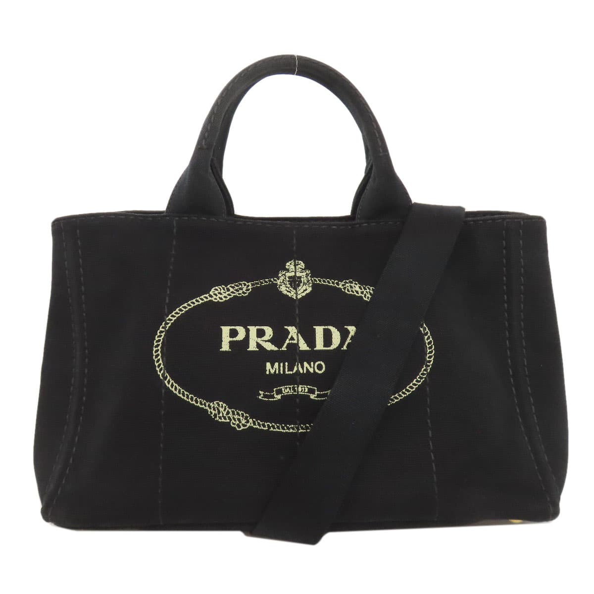 Prada Canapa 2WAY Handbag Canvas Ladies [Used] [PRADA]