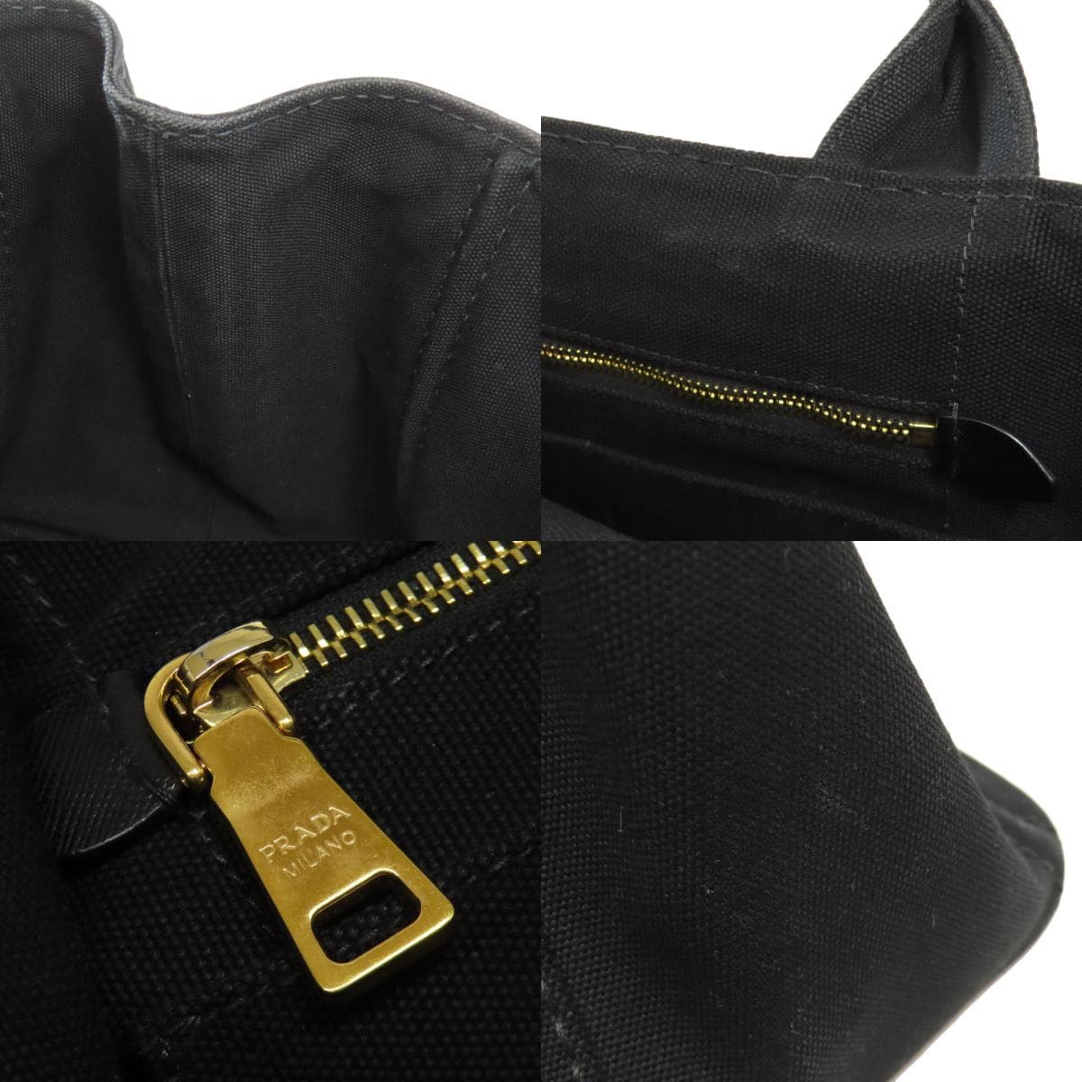 Prada Canapa 2WAY Handbag Canvas Ladies [Used] [PRADA] 6