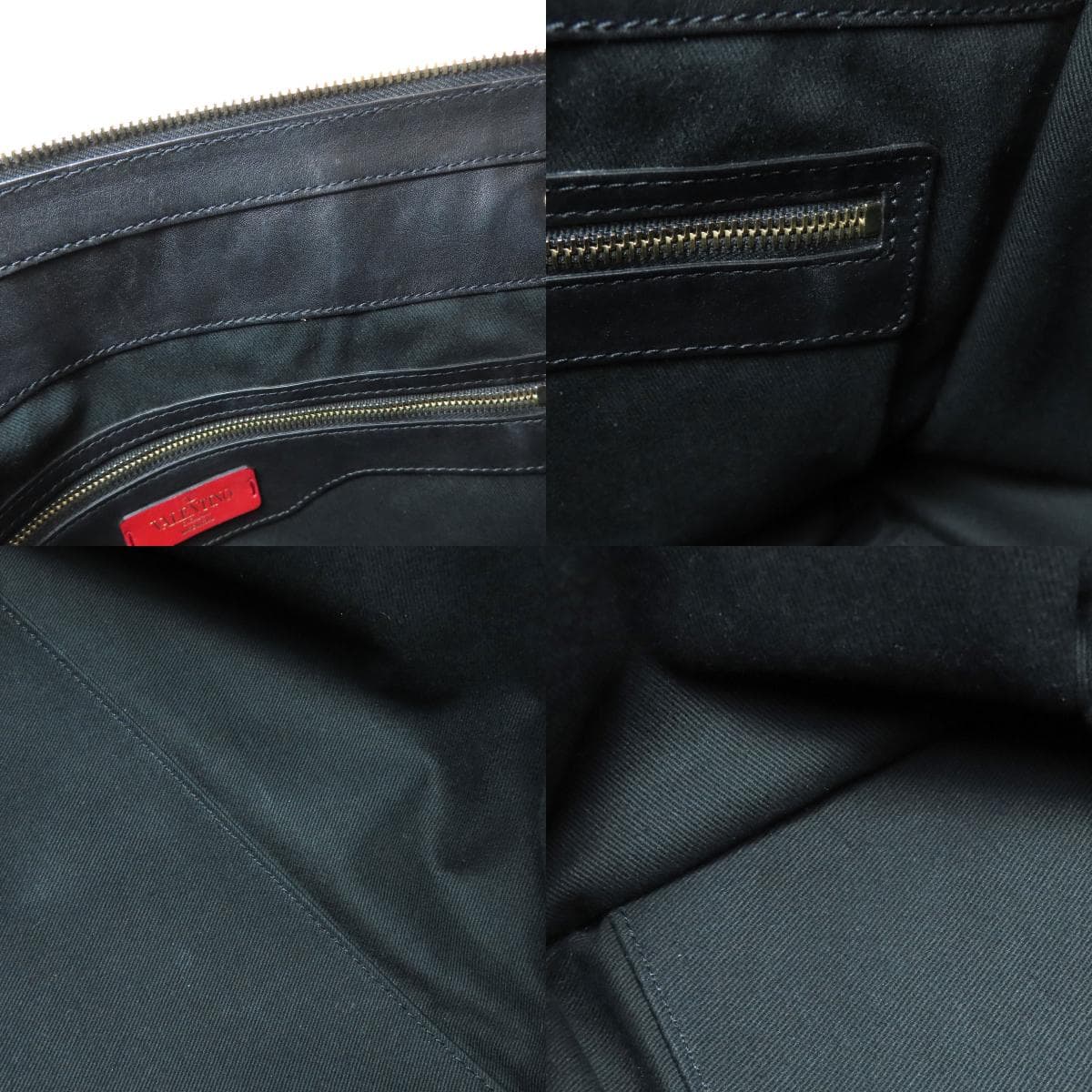 Valentino Studded Shoulder Bag Leather for Women [Used] [VALENTINO] 5