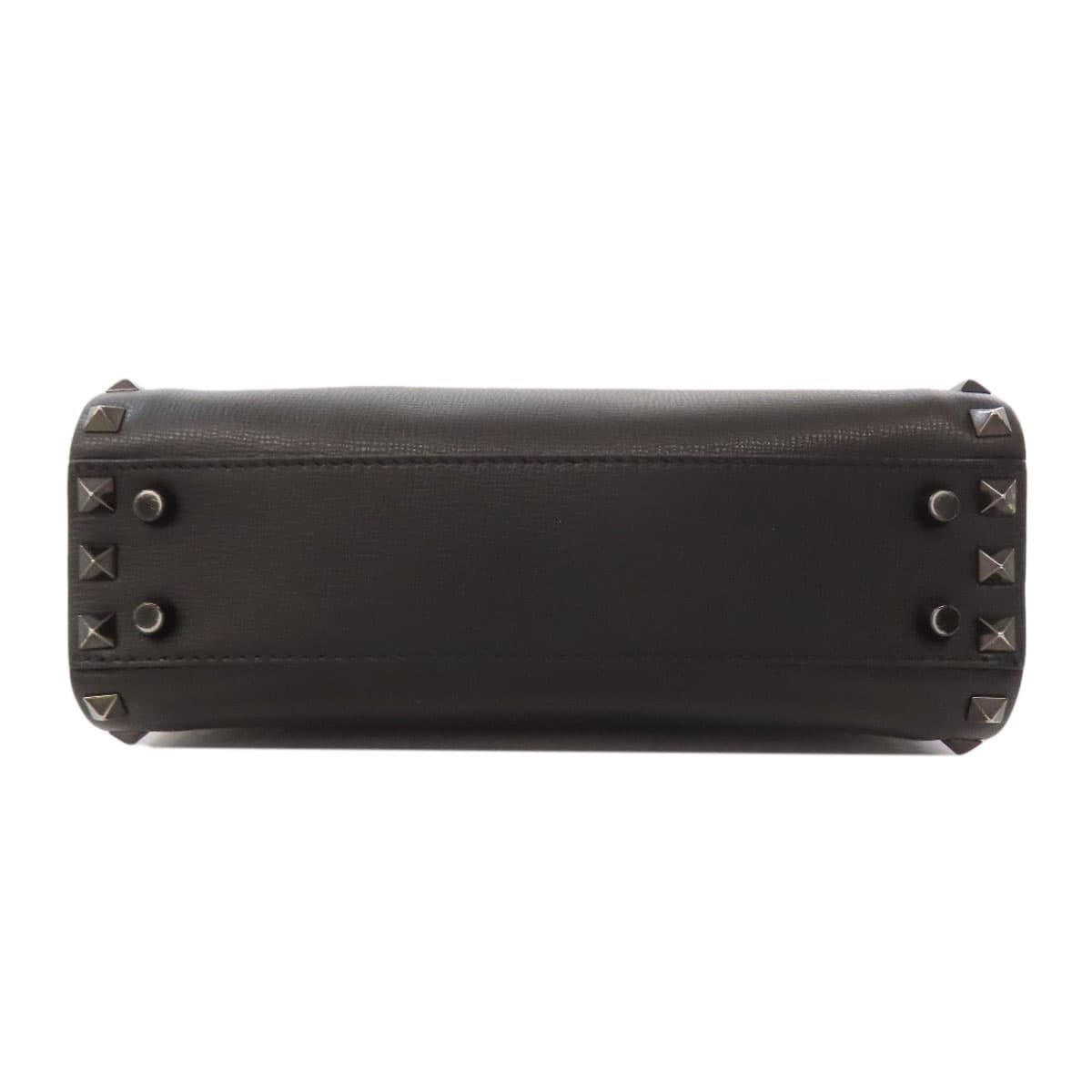 Valentino Studded Handbag Leather Women's [Used] [VALENTINO] 4