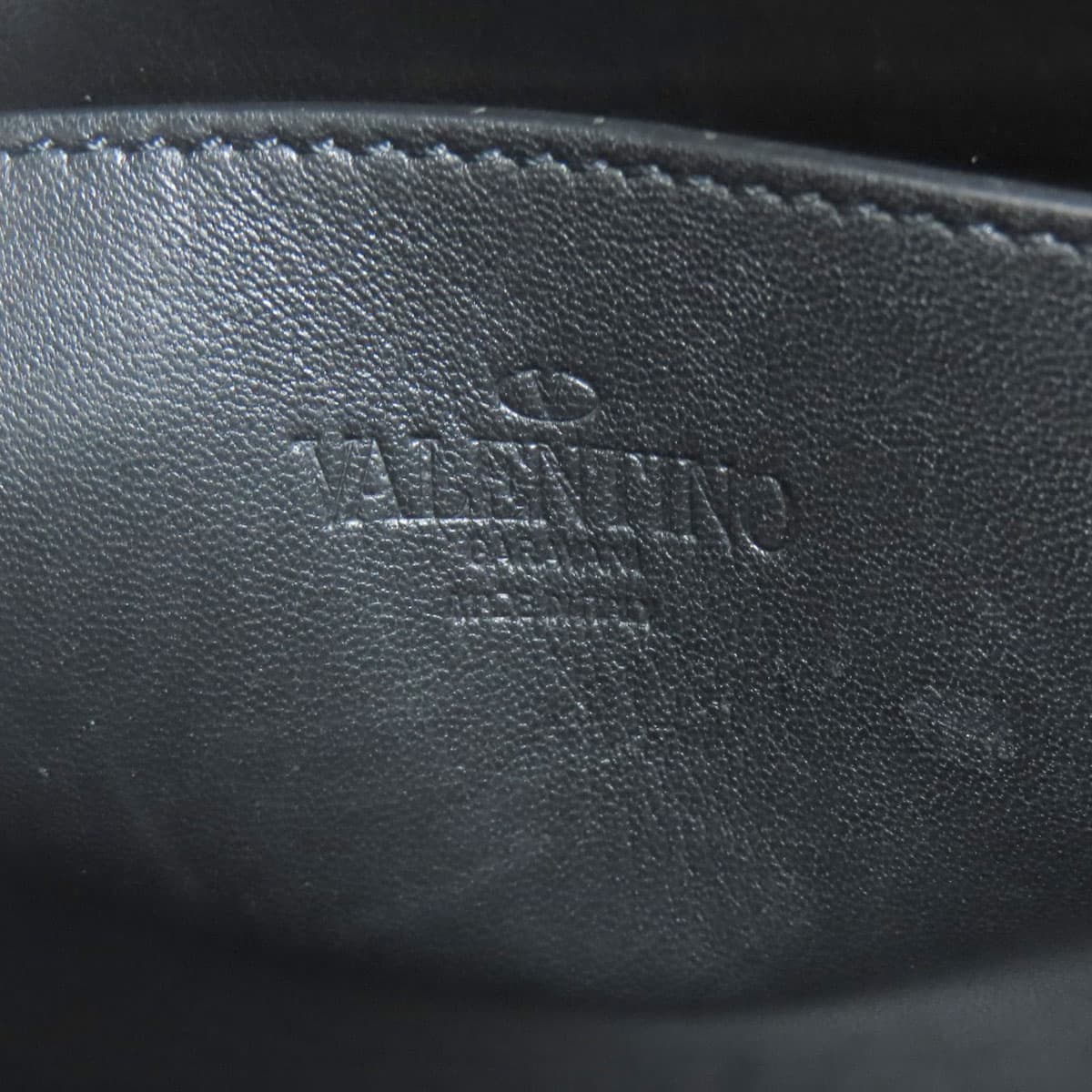 Valentino Studded Handbag Leather Women's [Used] [VALENTINO] 6