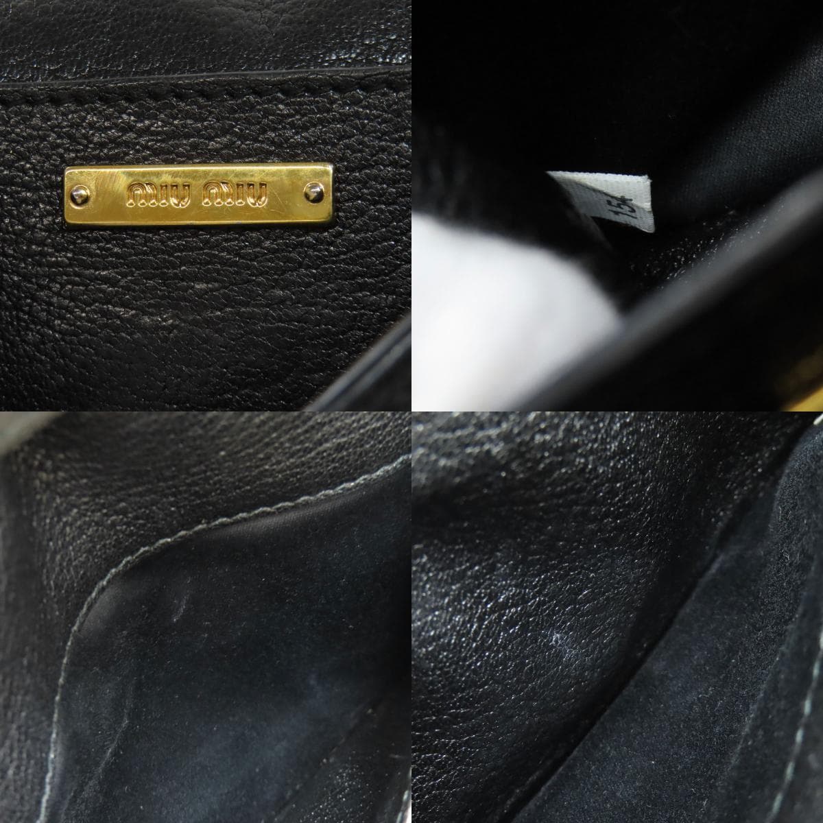 Miu Miu Chain Shoulder Shoulder Bag Calf Women's [Used] [MIUMIU] 6