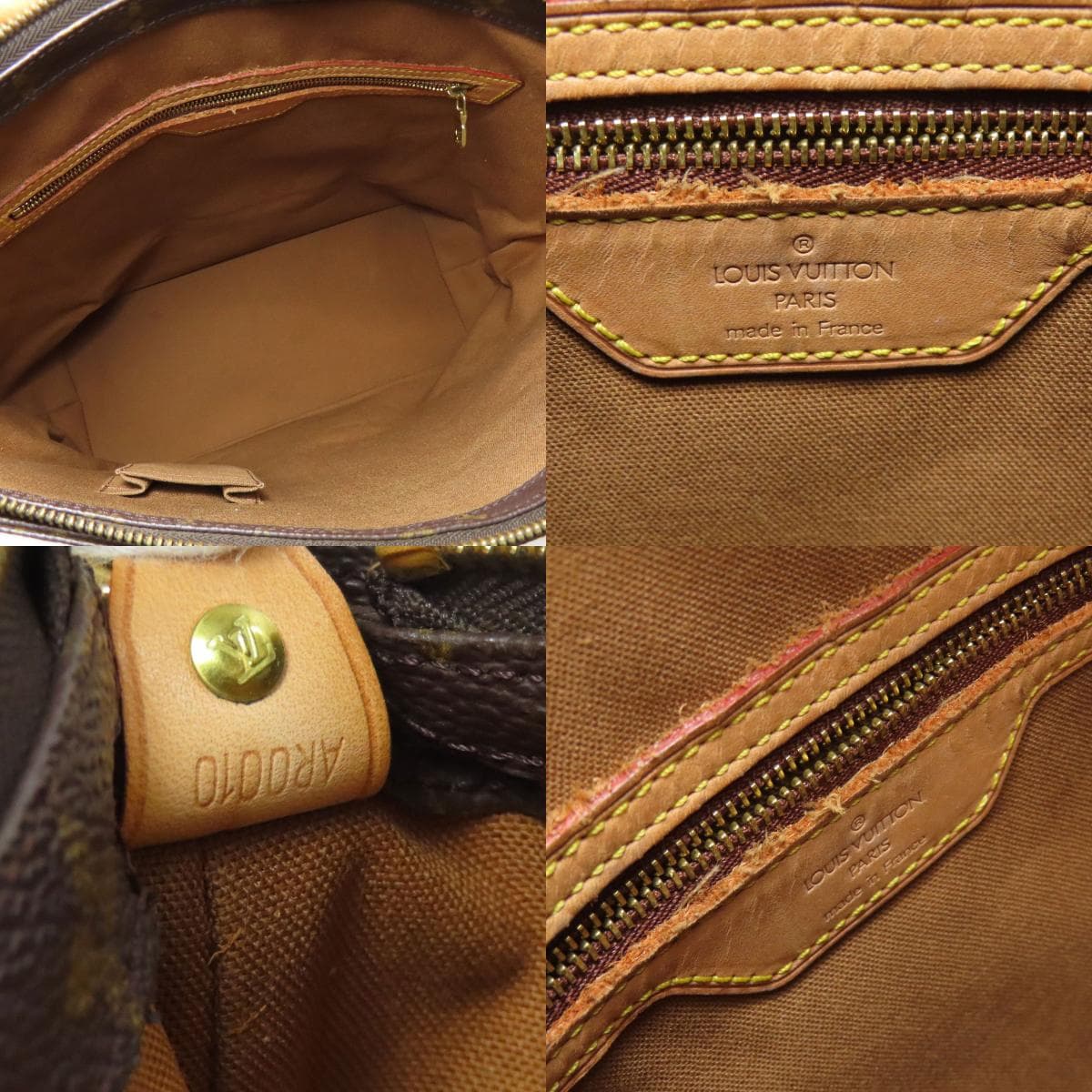 Louis Vuitton M51151 Cabas Mezzo Tote Bag Monogram Canvas Ladies [Used] [LOUIS VUITTON] M51151 5