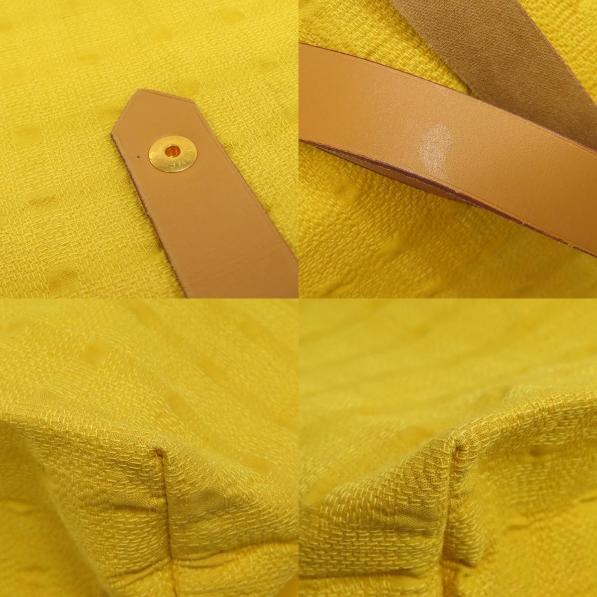 Hermes Amedaba Shoulder Bag Canvas Ladies [Used] [HERMES] 9