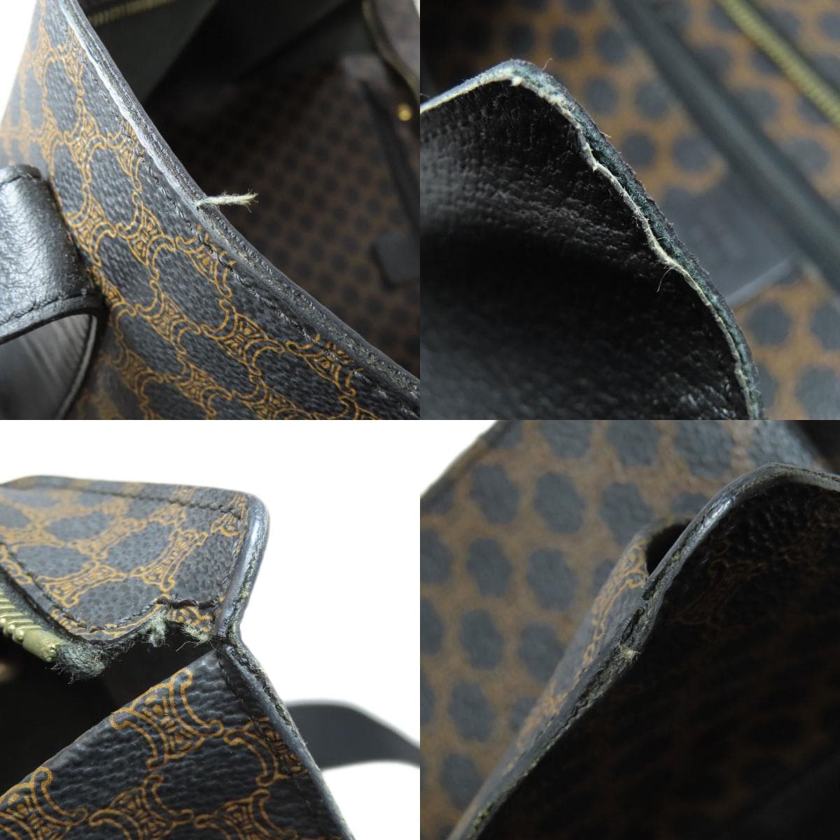 Celine Macadam Pattern Tote Bag PVC Ladies [Used] [CELINE] 6