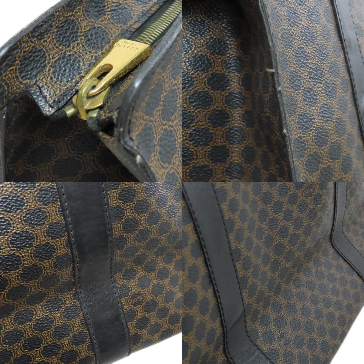 Celine Macadam Pattern Tote Bag PVC Ladies [Used] [CELINE] 7