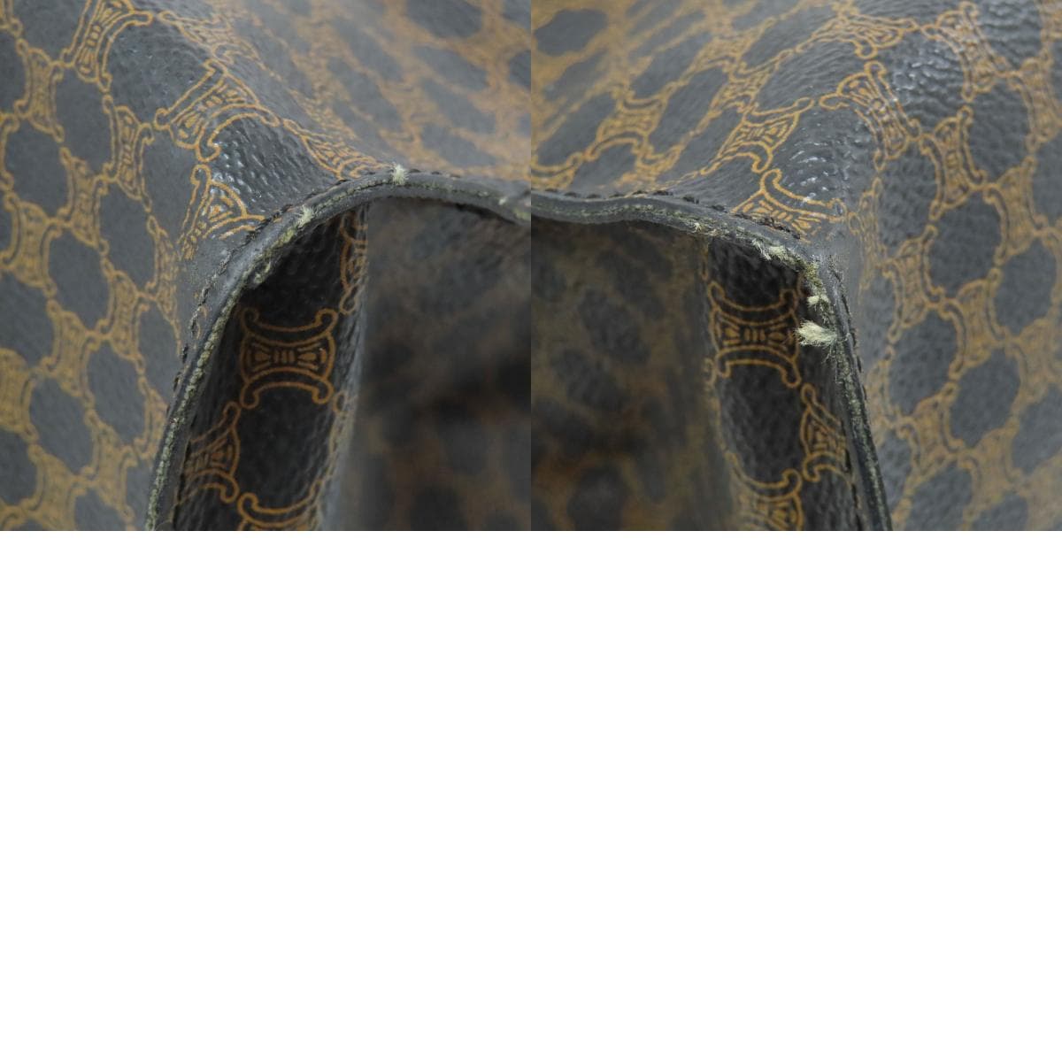 Celine Macadam Pattern Tote Bag PVC Ladies [Used] [CELINE] 10