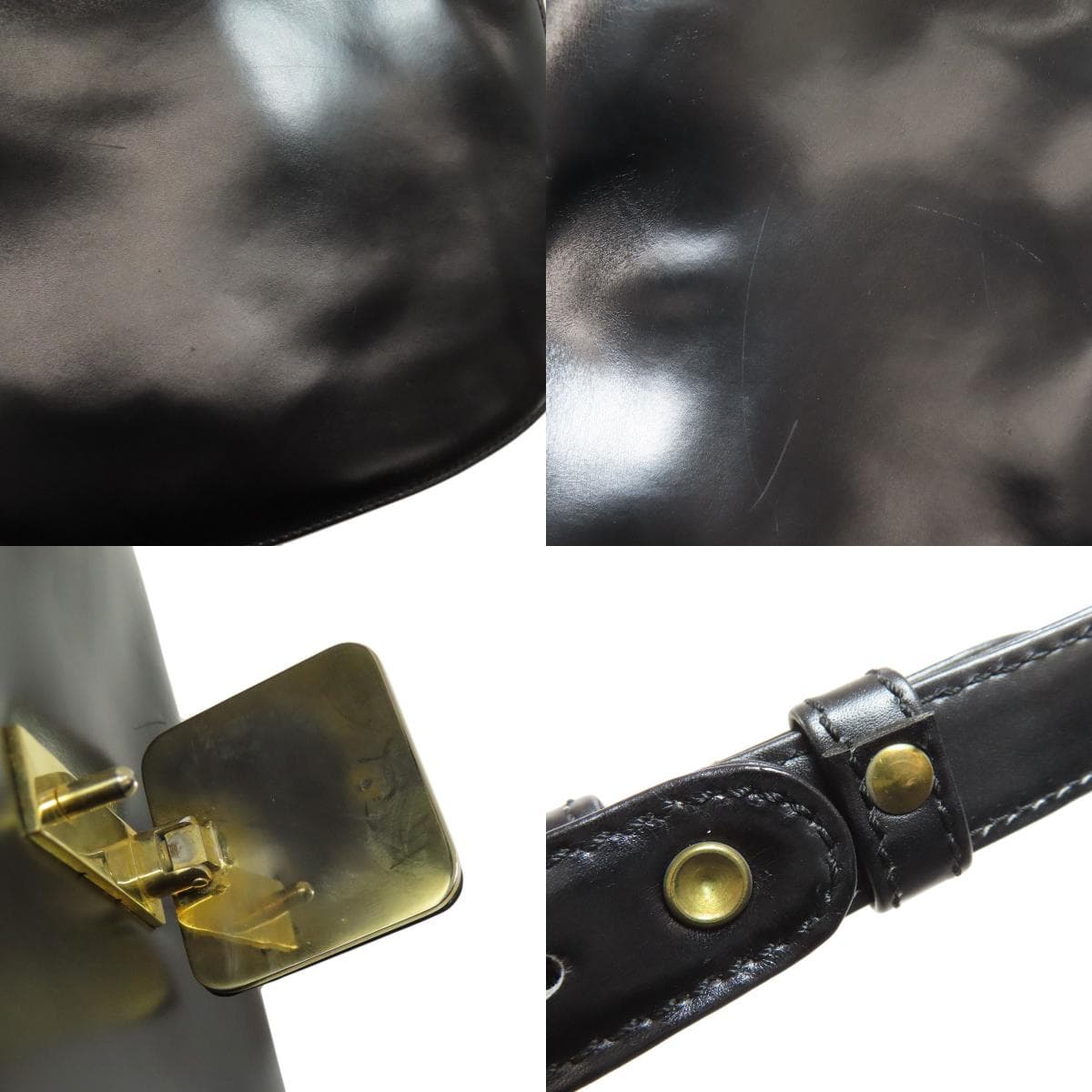 Loewe Anagram Shoulder Bag Calf Leather Ladies [Used] [LOEWE] 8