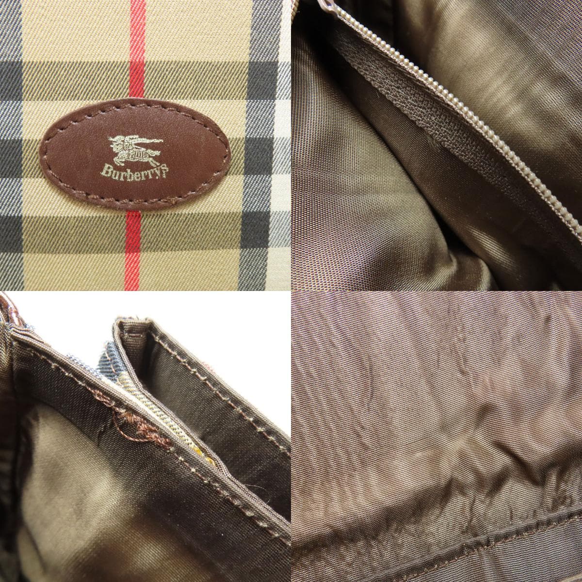 Burberry Nova Check Shoulder Bag Canvas Ladies [Used] [BURBERRY] 6