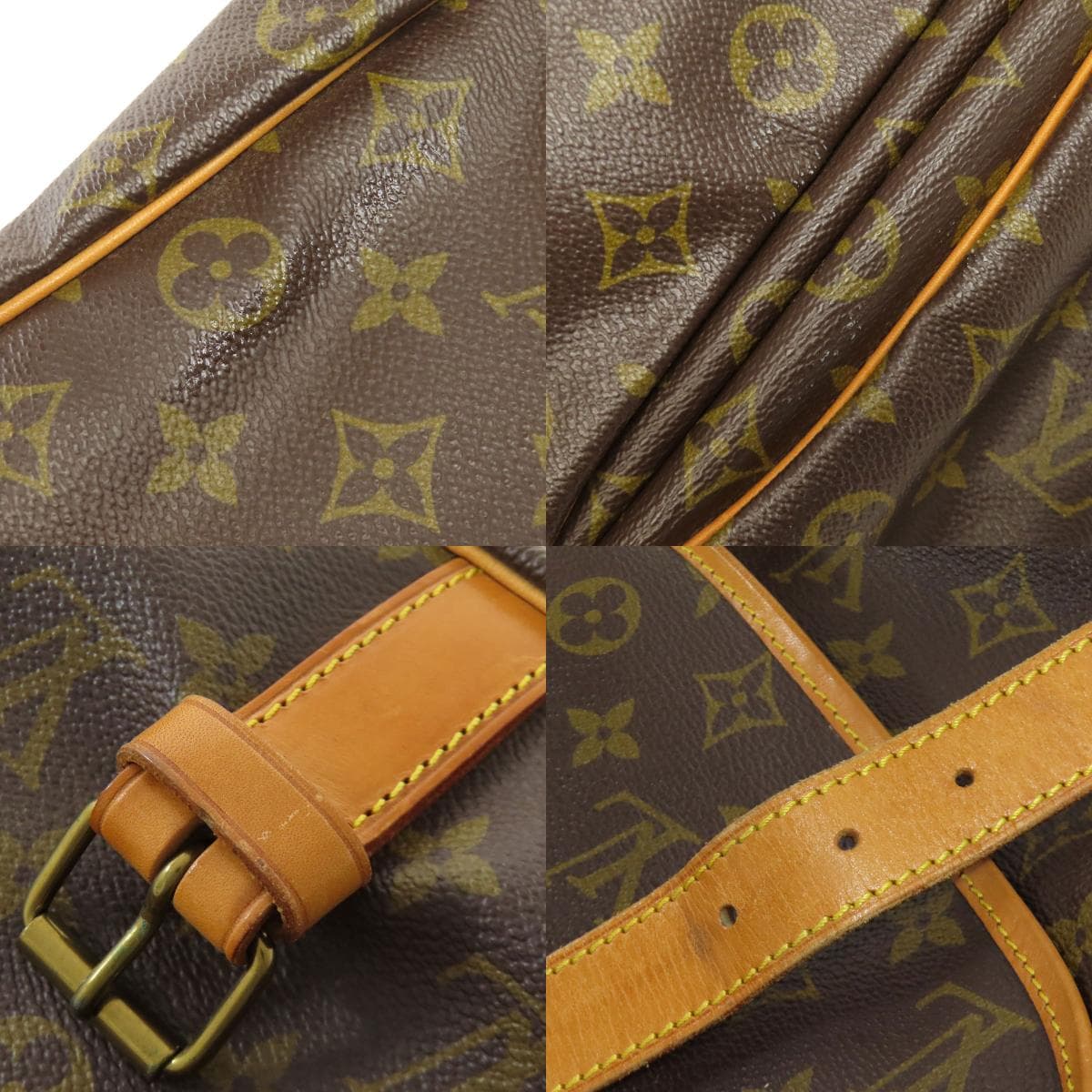 Louis Vuitton M42254 Sommeur 35 Shoulder Bag Monogram Canvas for Women [Used] [LOUIS VUITTON] M42254 7