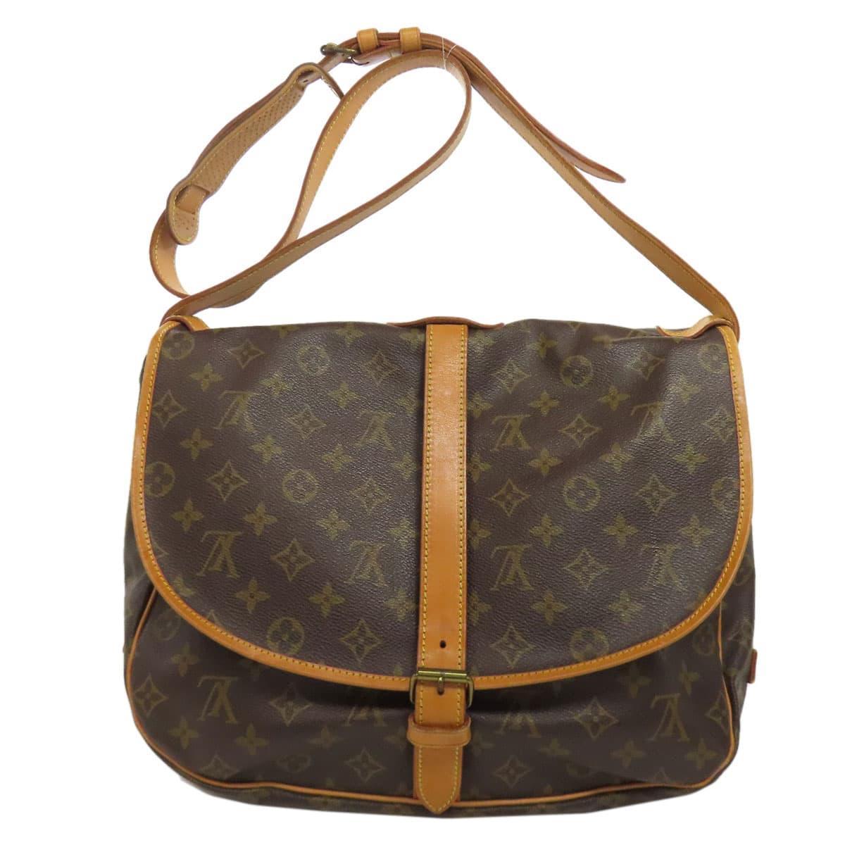 Louis Vuitton M42254 Sommeur 35 Shoulder Bag Monogram Canvas for Women [Used] [LOUIS VUITTON] M42254 2