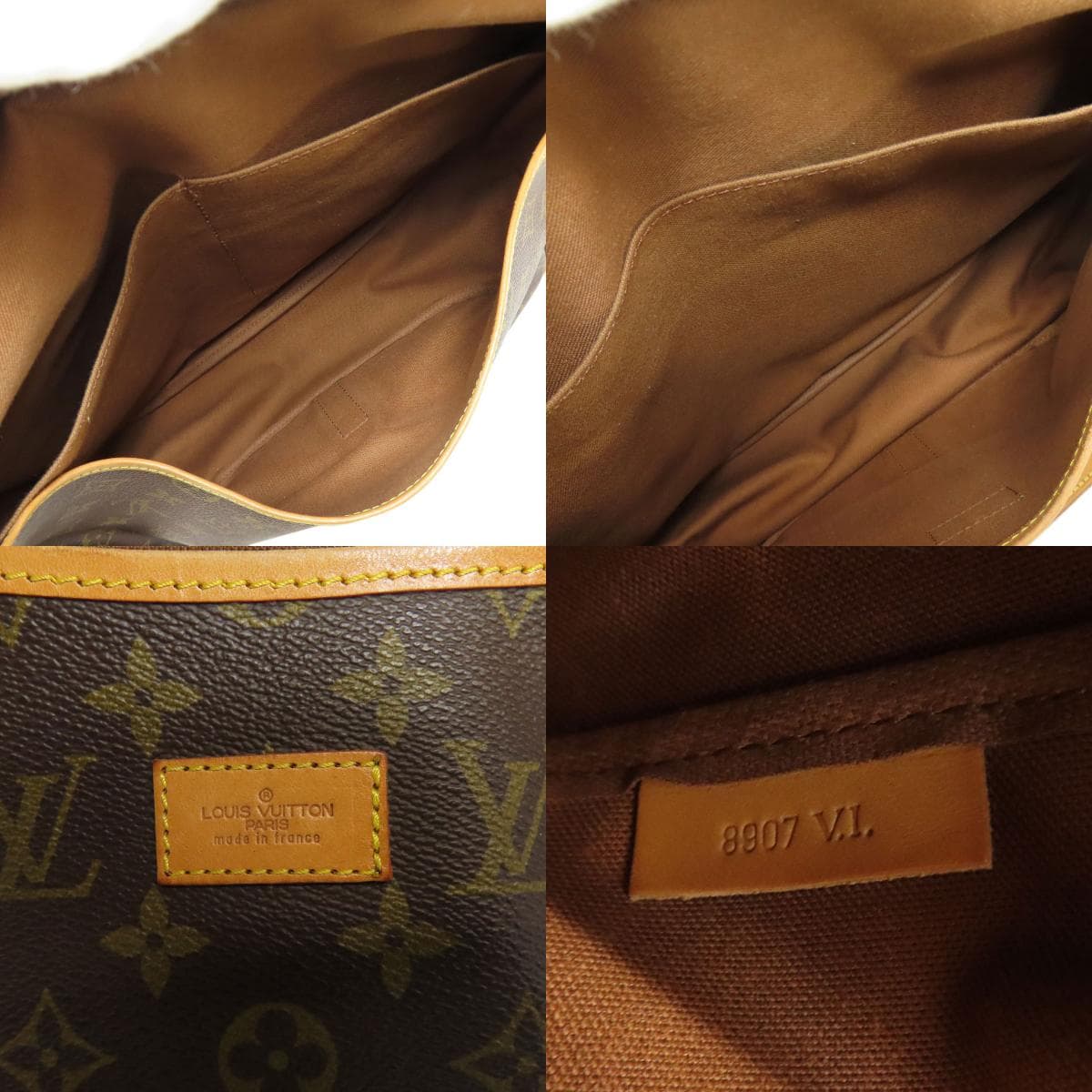 Louis Vuitton M42254 Sommeur 35 Shoulder Bag Monogram Canvas for Women [Used] [LOUIS VUITTON] M42254 5