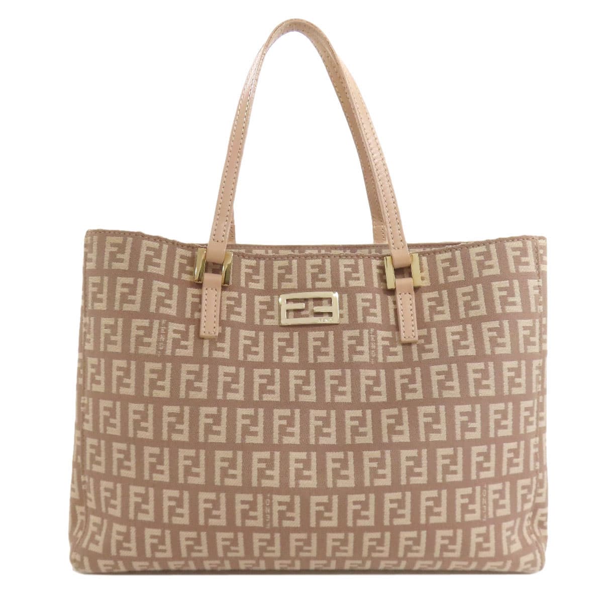 Fendi Zucchino Handbag Canvas Ladies [Used] [FENDI]