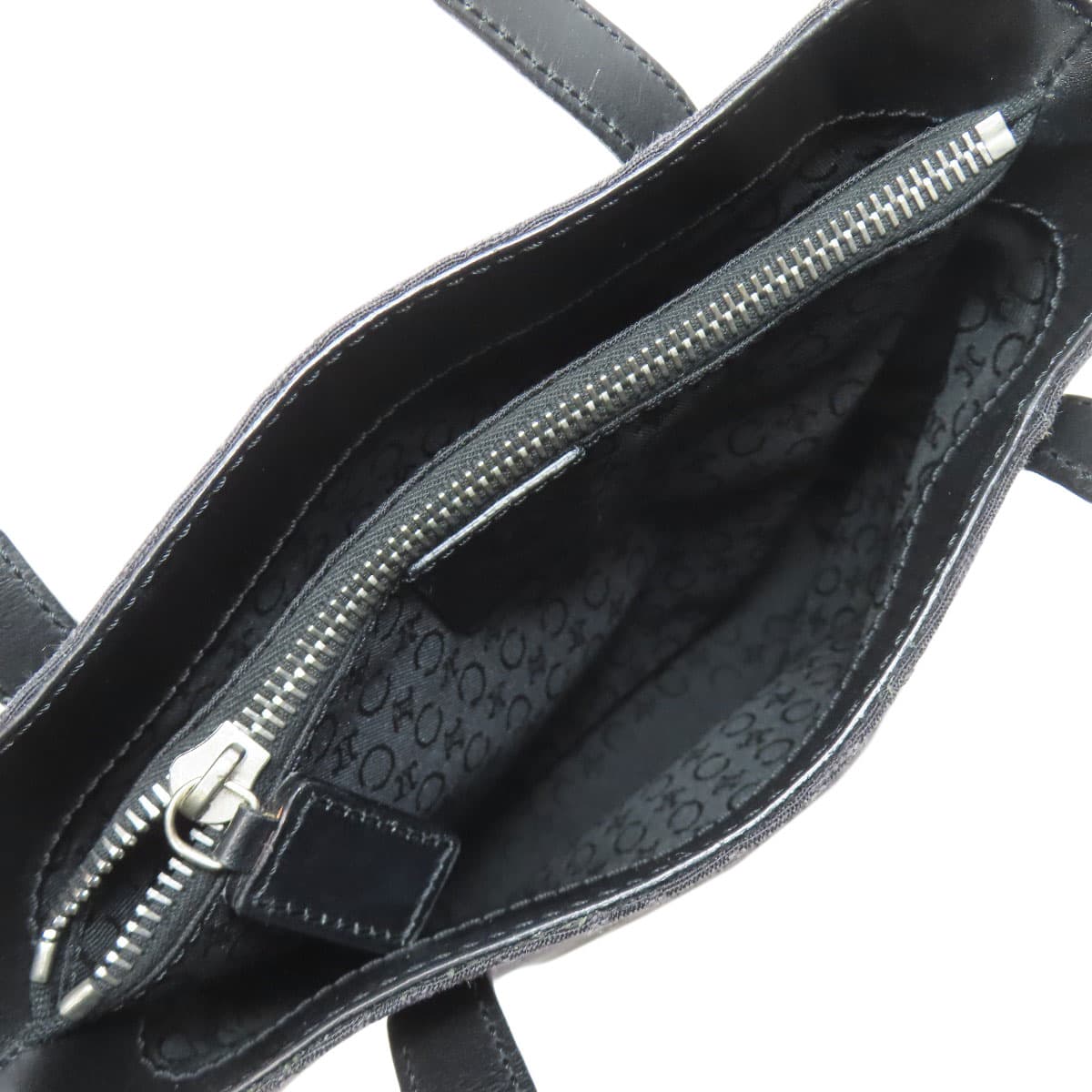 Celine C Macadam Handbag Canvas/Leather Ladies [Used] [CELINE] 5