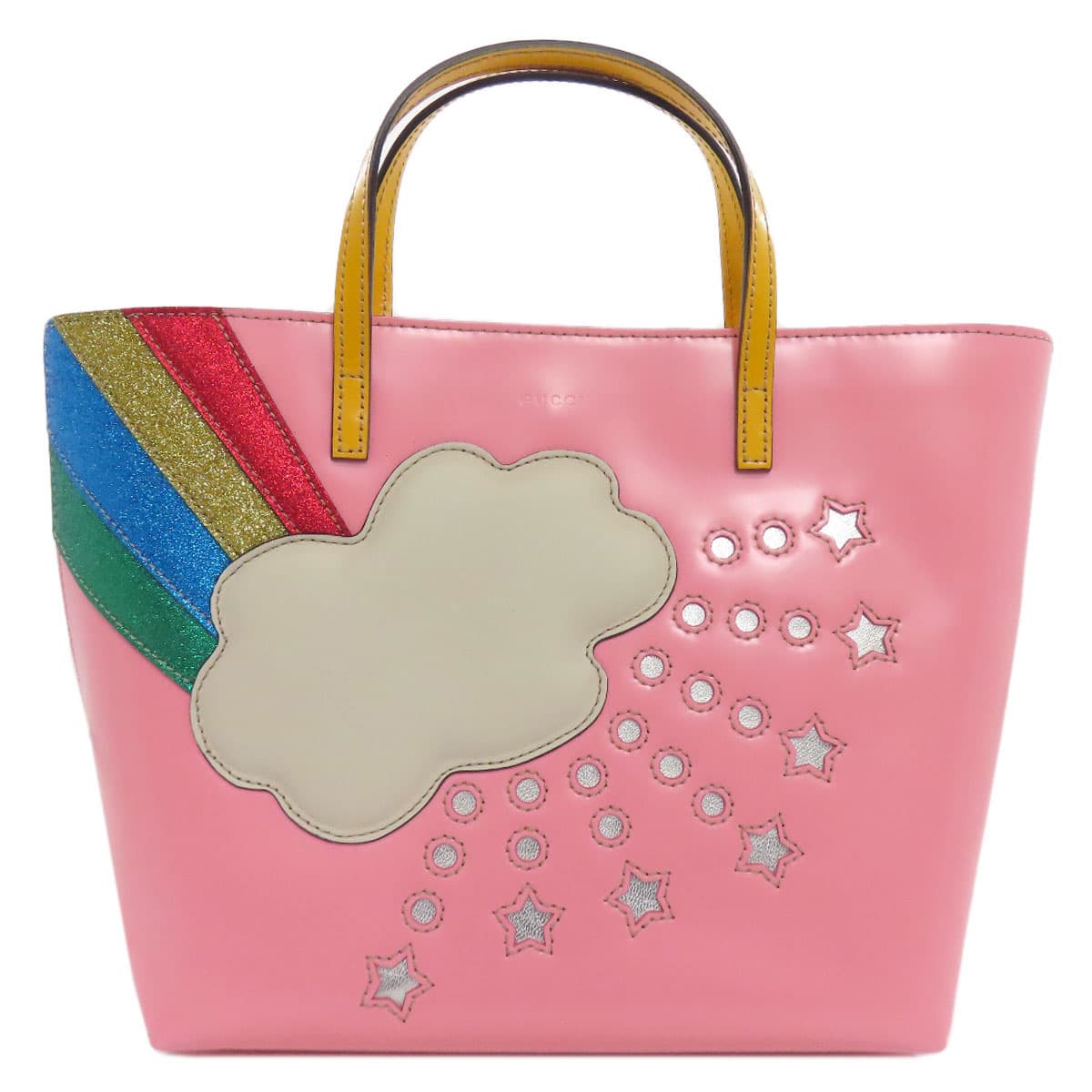 Gucci 581877 Children's Handbag Leather Women's [Used] [GUCCI] 581877