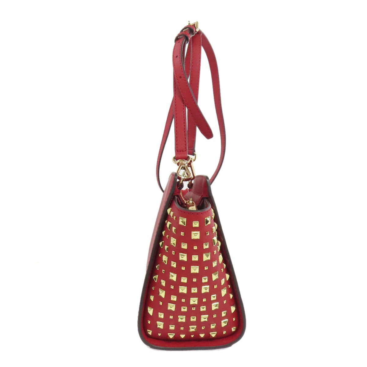 Michael Kors Studded Shoulder Bag PVC Ladies [Used] [Michael Kors] 3