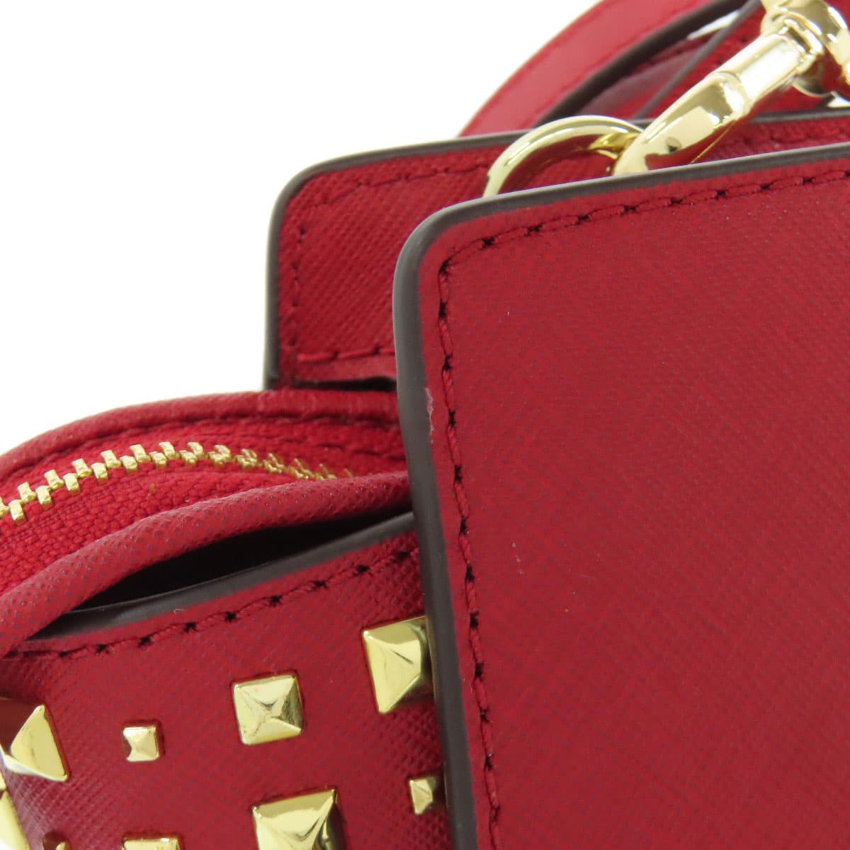 Michael Kors Studded Shoulder Bag PVC Ladies [Used] [Michael Kors] 8