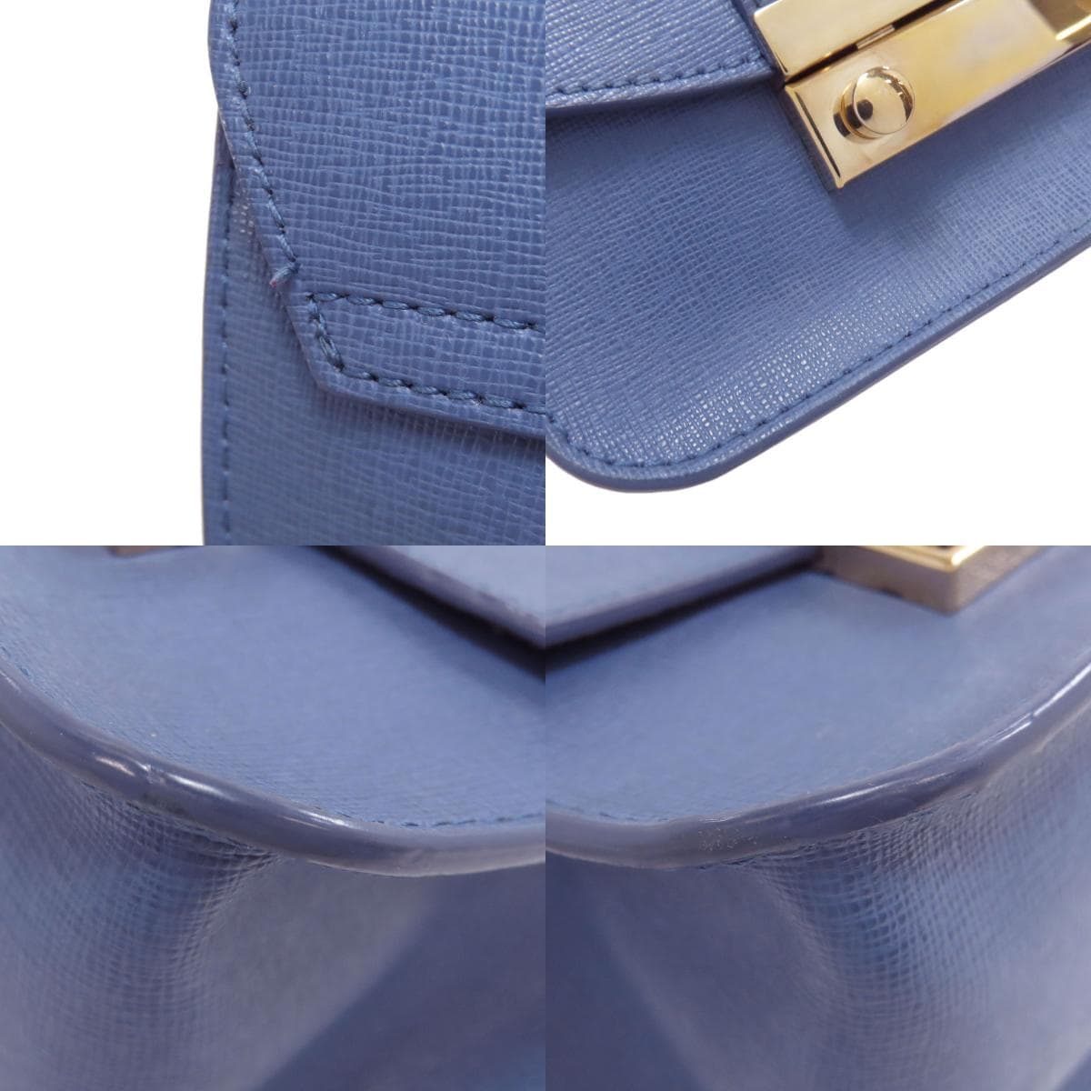 Furla Julia Chain Shoulder Shoulder Bag PVC Women's [Used] [Furla] 9