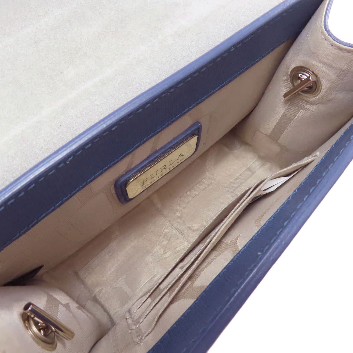 Furla Julia Chain Shoulder Shoulder Bag PVC Women's [Used] [Furla] 5