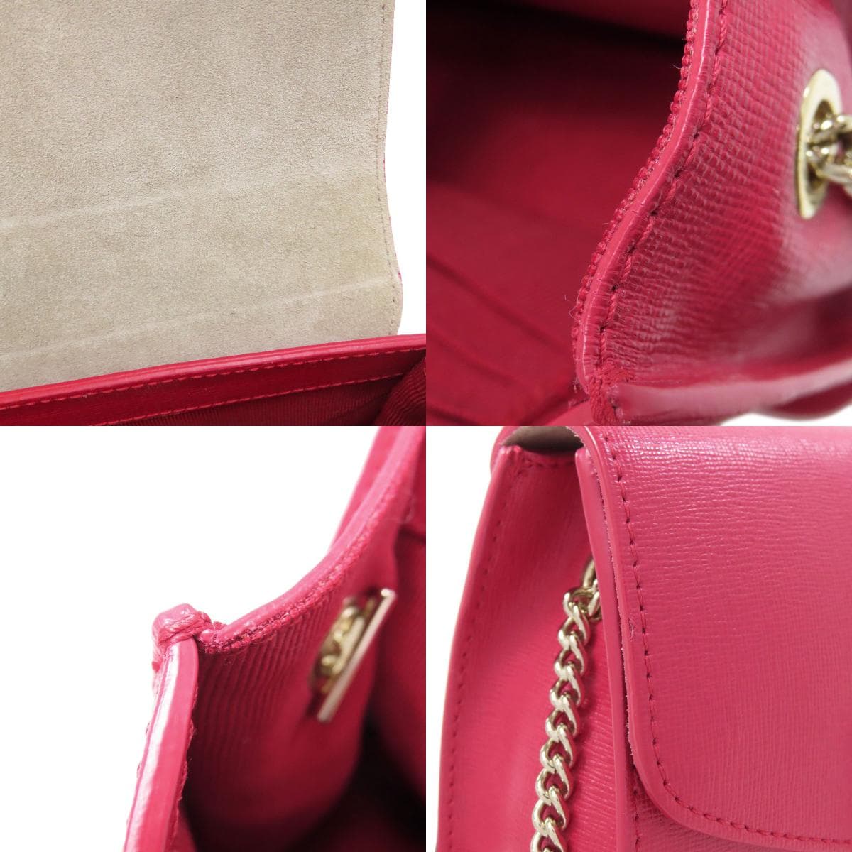 Furla Julia Chain Shoulder Shoulder Bag PVC Ladies [Used] [Furla] 8