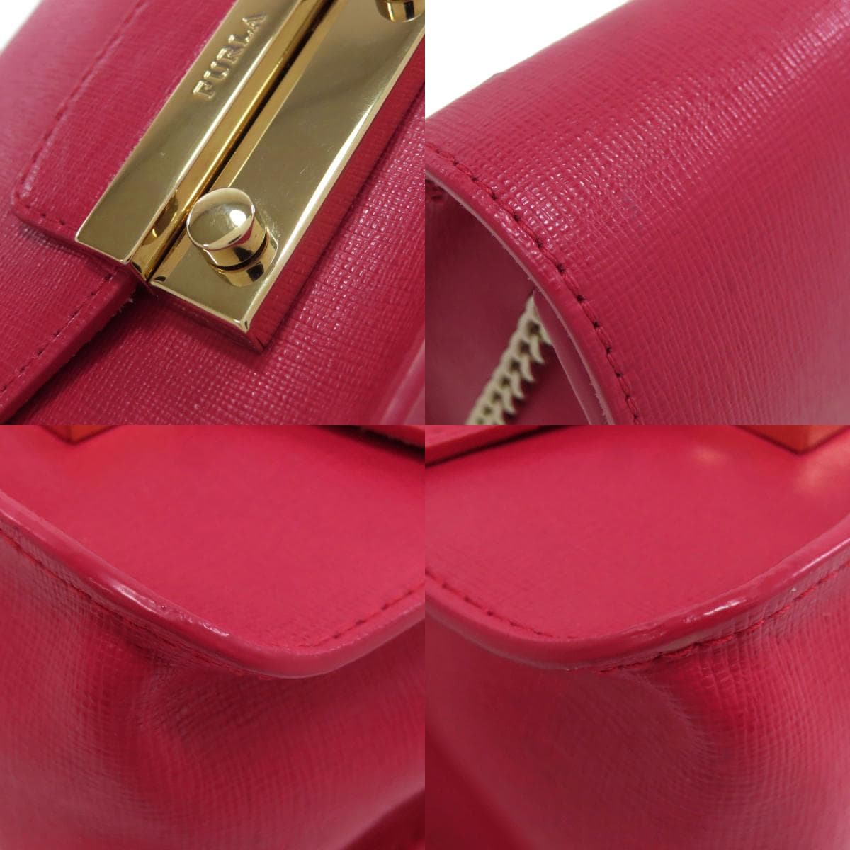 Furla Julia Chain Shoulder Shoulder Bag PVC Ladies [Used] [Furla] 9