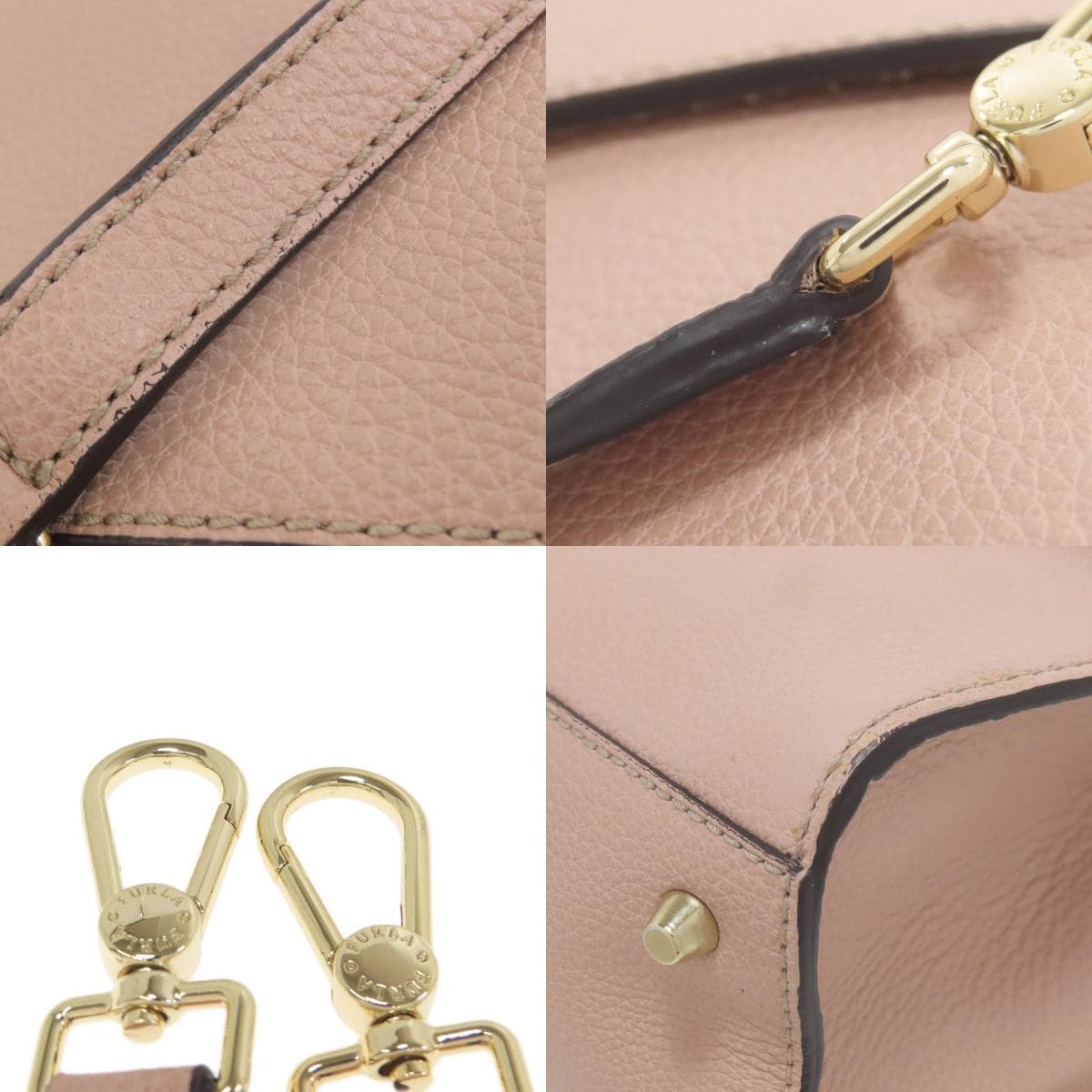 Furla 2WAY Handbag Leather Ladies [Used] [Furla] 9