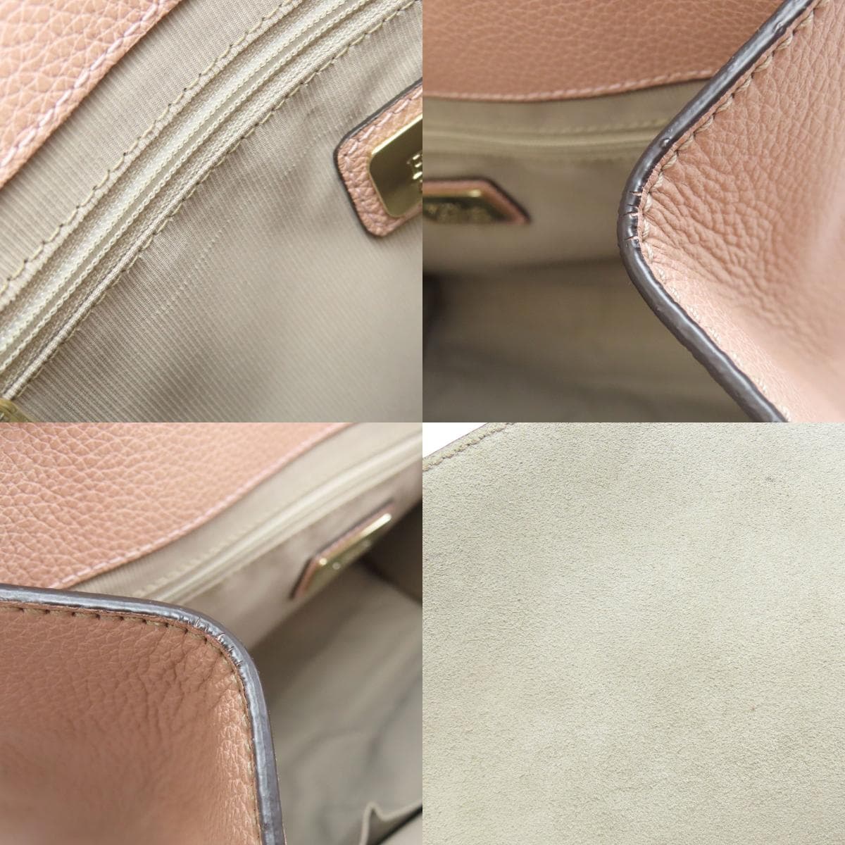 Furla 2WAY Handbag Leather Ladies [Used] [Furla] 6