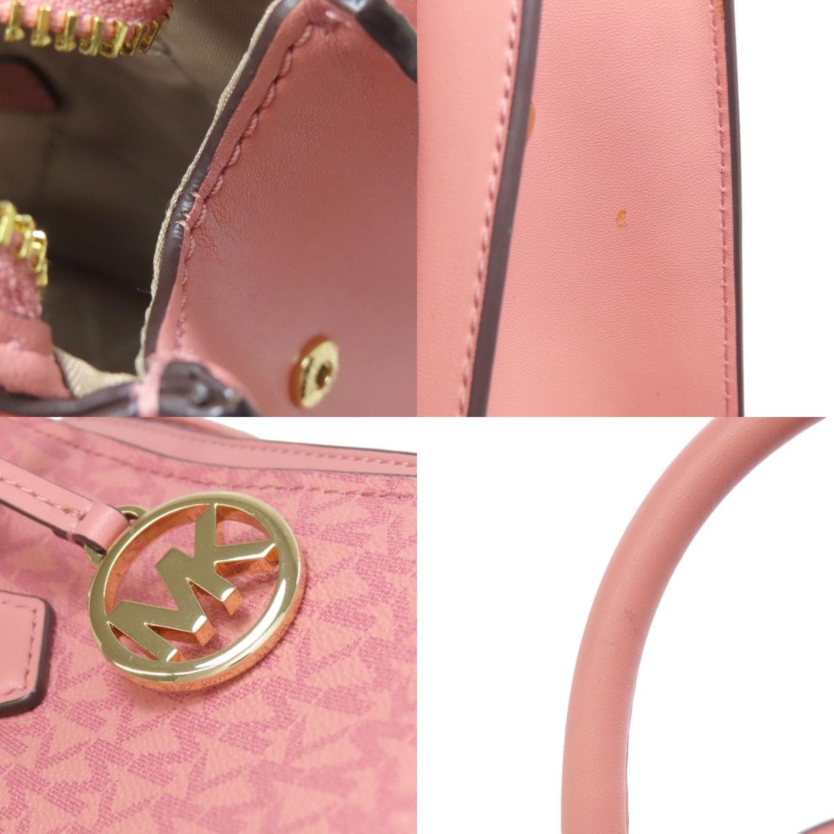 Michael Kors MK Signature 2WAY Handbag PVC Ladies [Used] [Michael Kors] 7