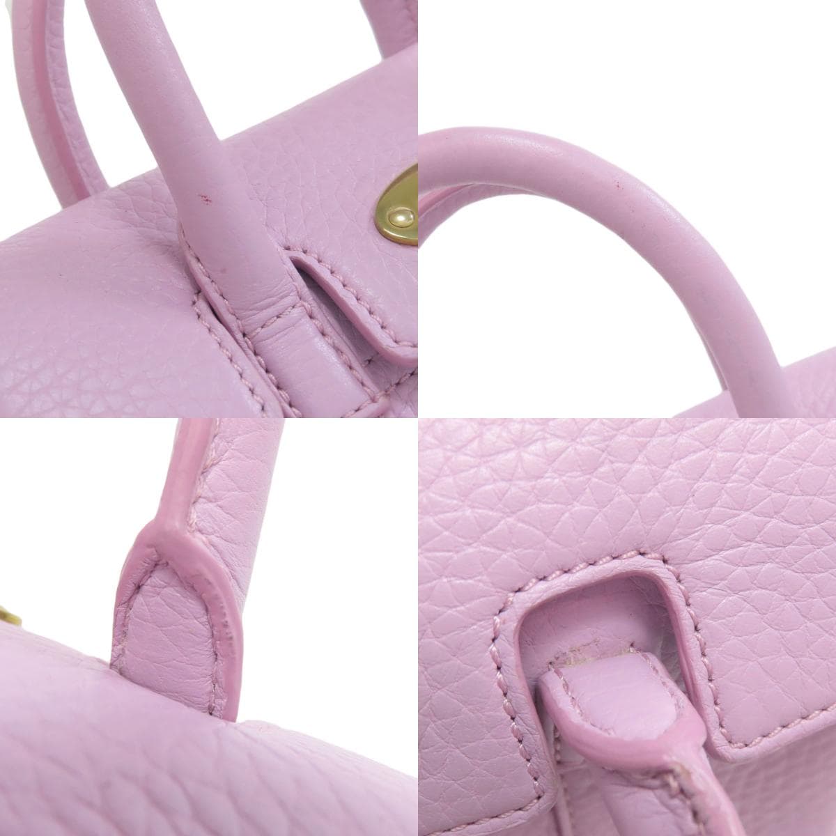 Mulberry Mini Bayswater 2WAY Handbag Leather Ladies [Used] [MULBERRY] 8