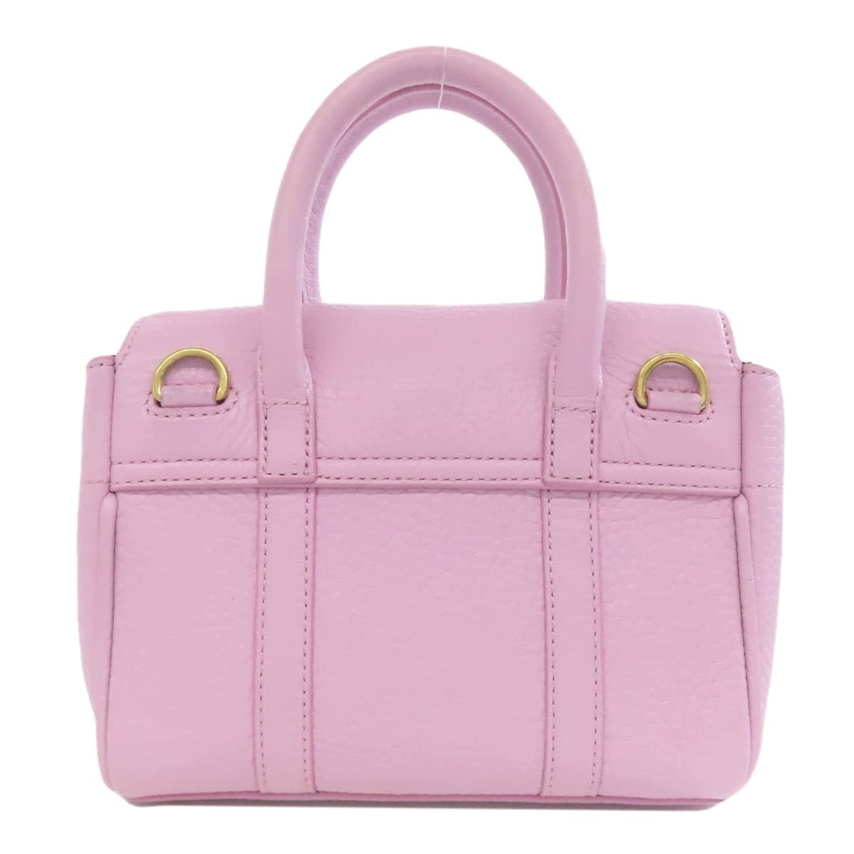 Mulberry Mini Bayswater 2WAY Handbag Leather Ladies [Used] [MULBERRY] 2