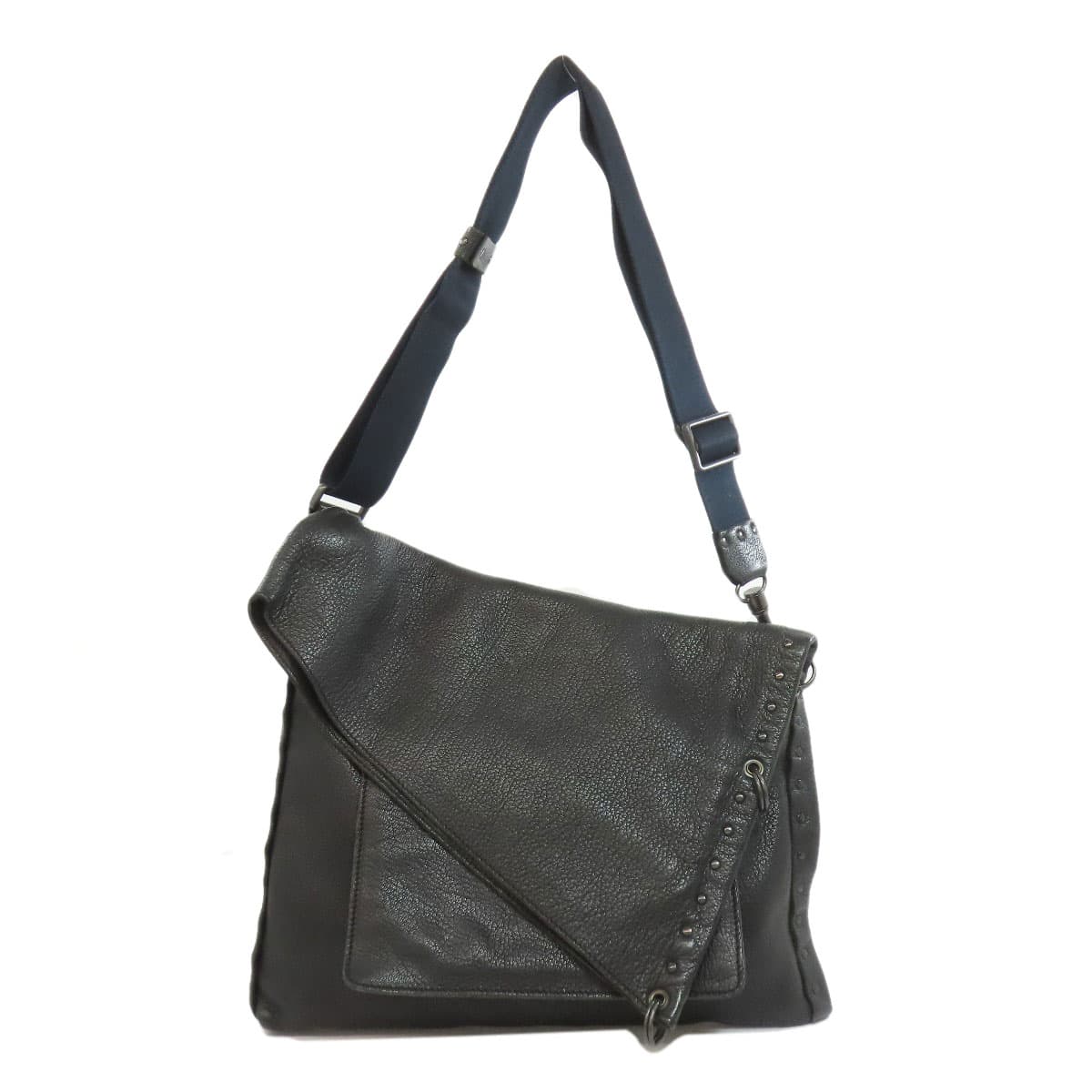 Bottega Veneta Studded Shoulder Bag Leather for Women [Used] [BOTTEGA VENETA]