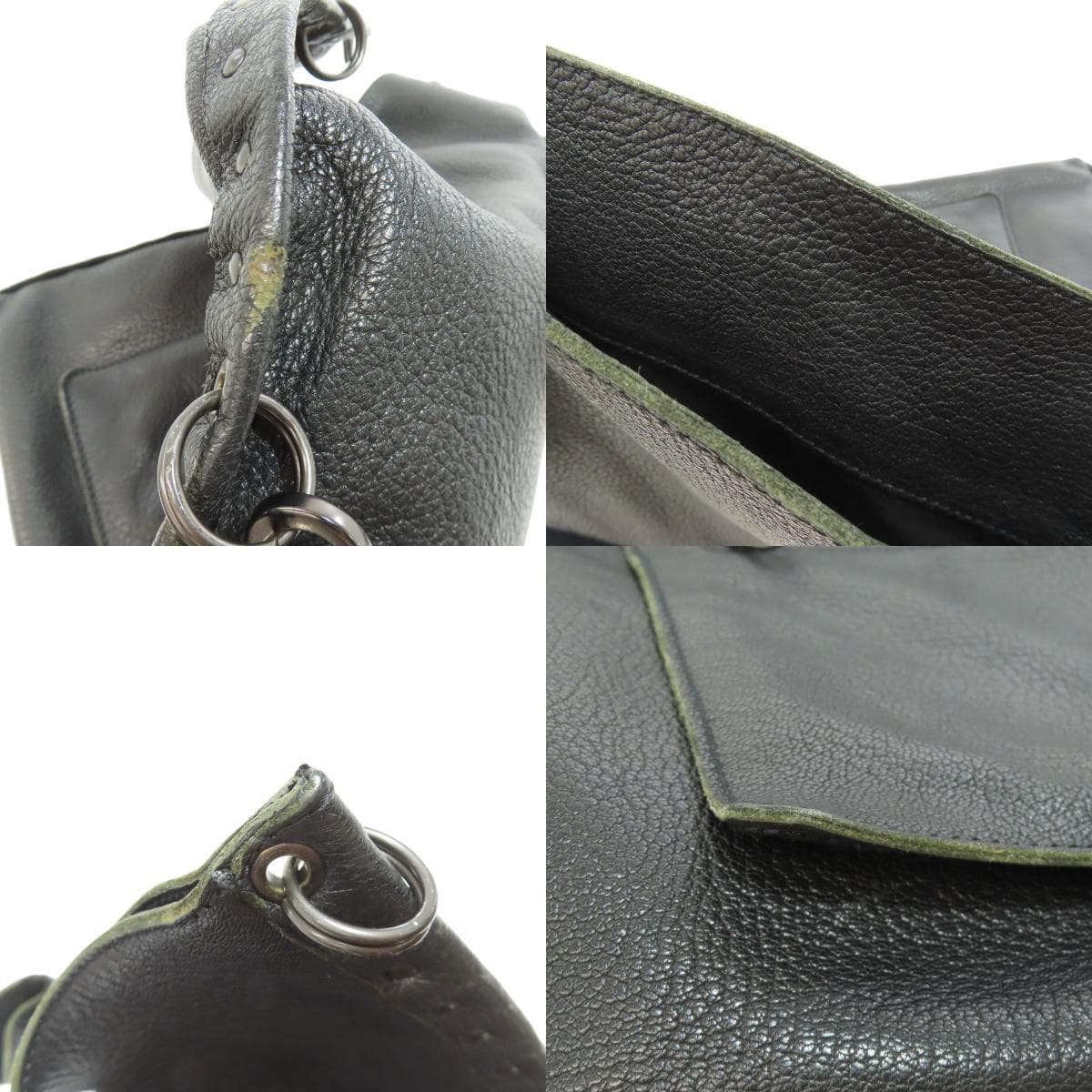 Bottega Veneta Studded Shoulder Bag Leather for Women [Used] [BOTTEGA VENETA] 8