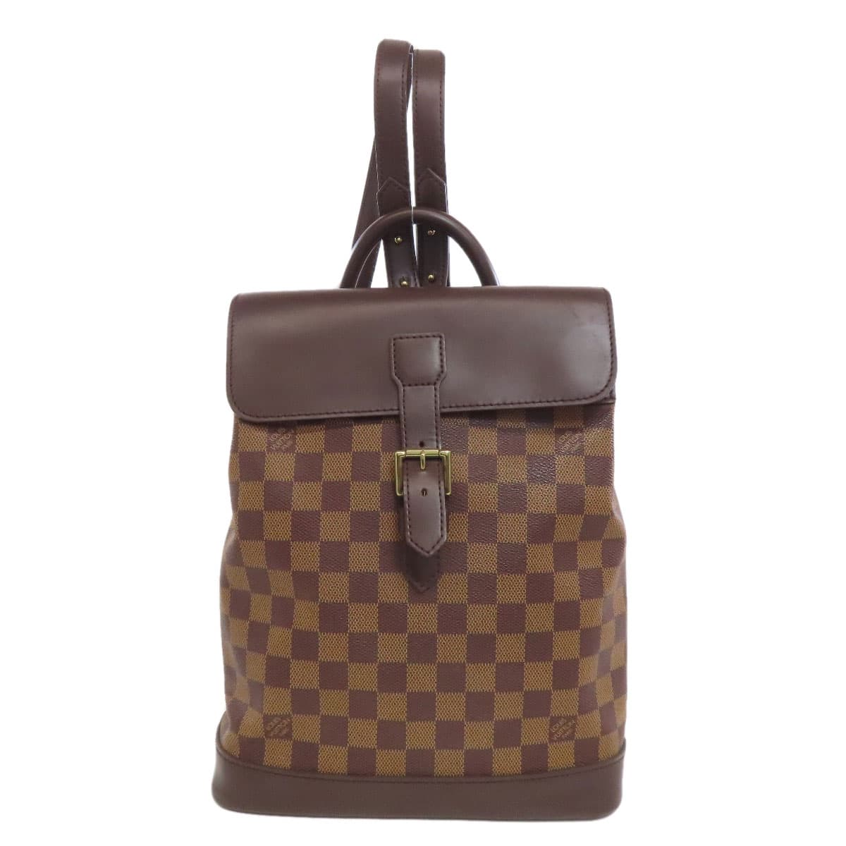 Louis Vuitton N51132 Soho Backpack Daypack Damier Canvas for Women [Used] [LOUIS VUITTON] N51132