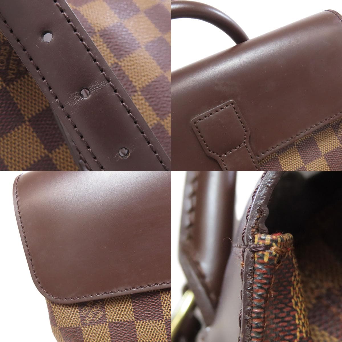 Louis Vuitton N51132 Soho Backpack Daypack Damier Canvas for Women [Used] [LOUIS VUITTON] N51132 7