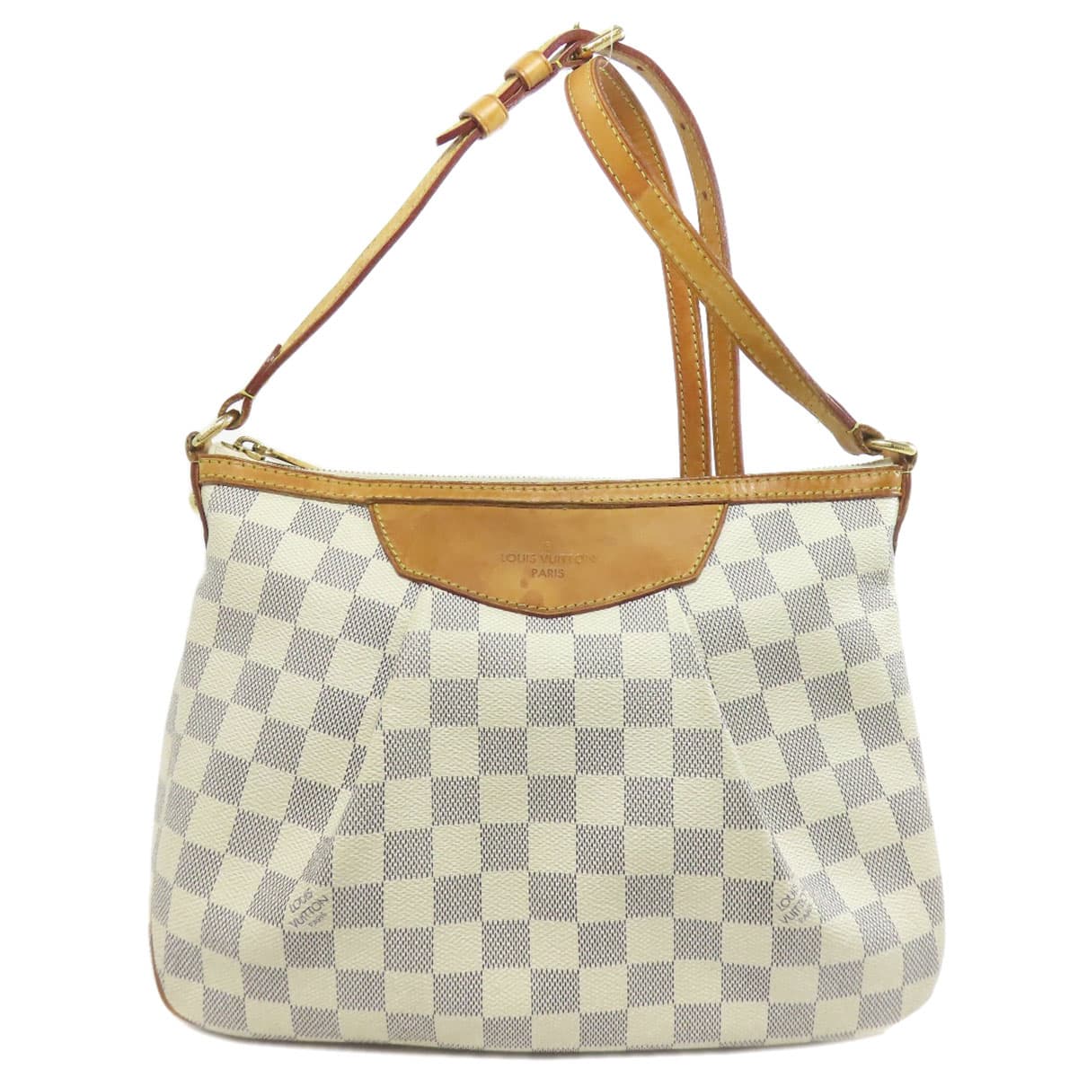 Louis Vuitton N41112 Shirakusa PM Shoulder Bag Damier Canvas Women's [Used] [LOUIS VUITTON] N41112