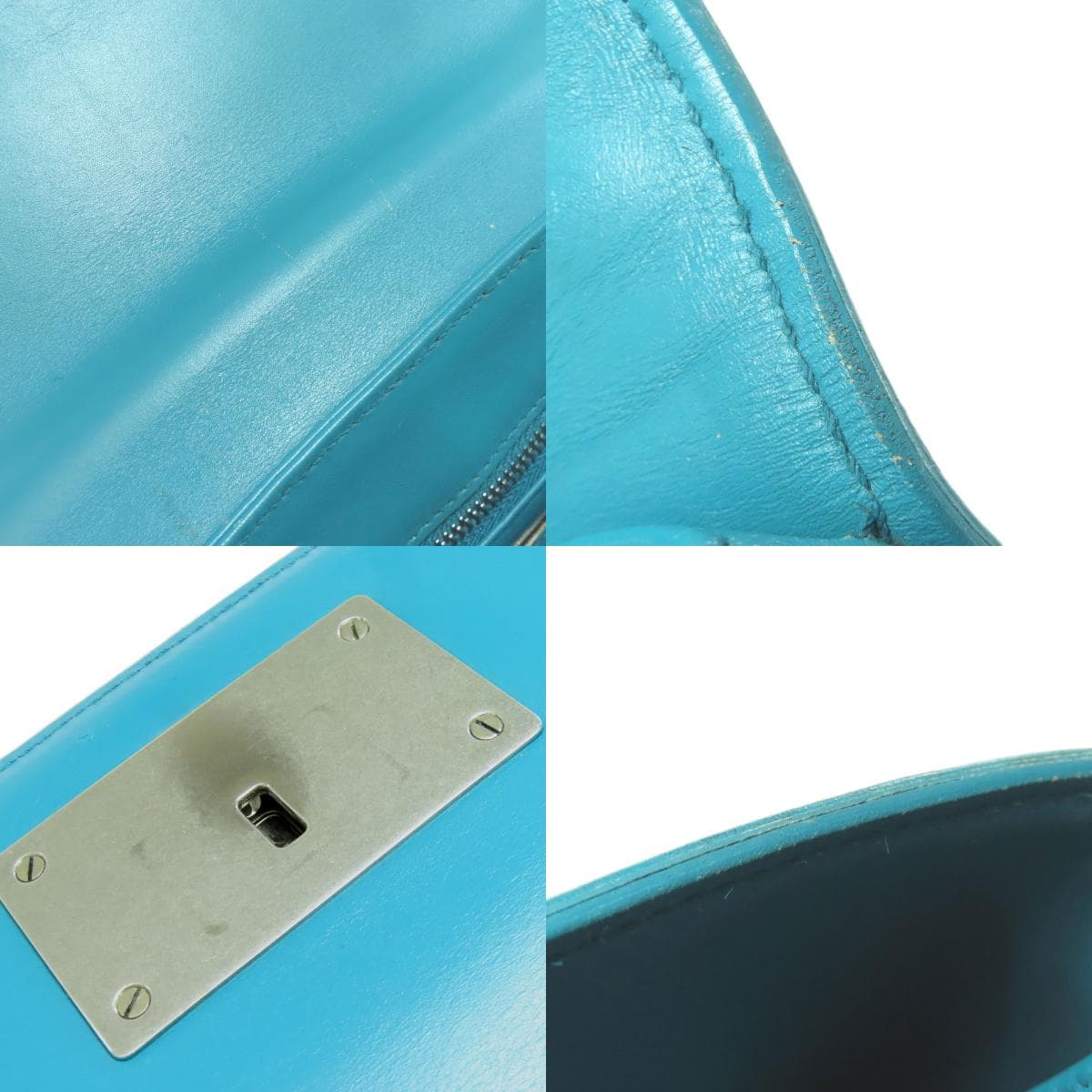 Prada Chain Shoulder Shoulder Bag Leather Ladies [Used] [PRADA] 7