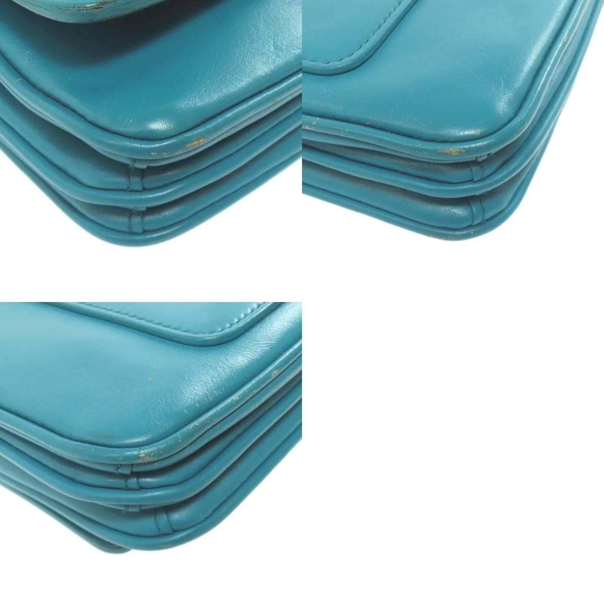 Prada Chain Shoulder Shoulder Bag Leather Ladies [Used] [PRADA] 10