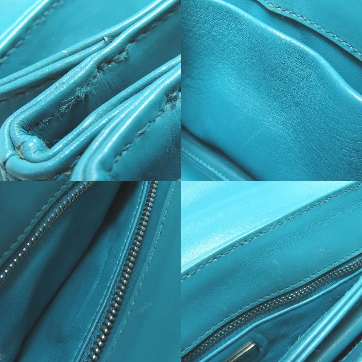 Prada Chain Shoulder Shoulder Bag Leather Ladies [Used] [PRADA] 6