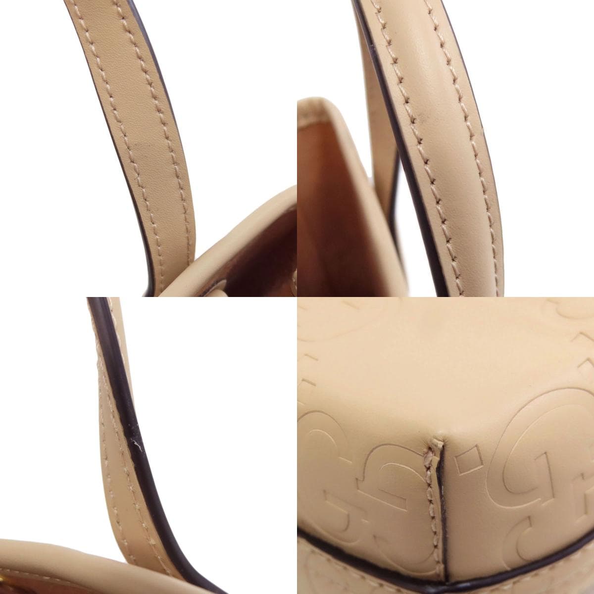 Gucci 790133 GG Super Mini Bag Handbag PVC Ladies [Used] [GUCCI] 790133 9