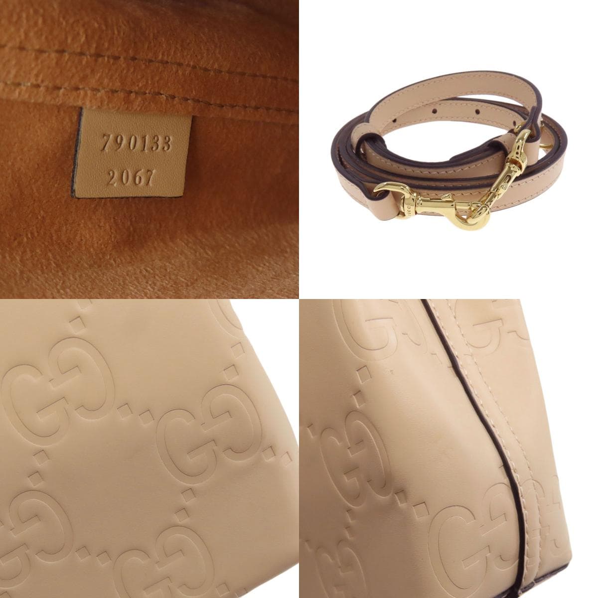 Gucci 790133 GG Super Mini Bag Handbag PVC Ladies [Used] [GUCCI] 790133 7