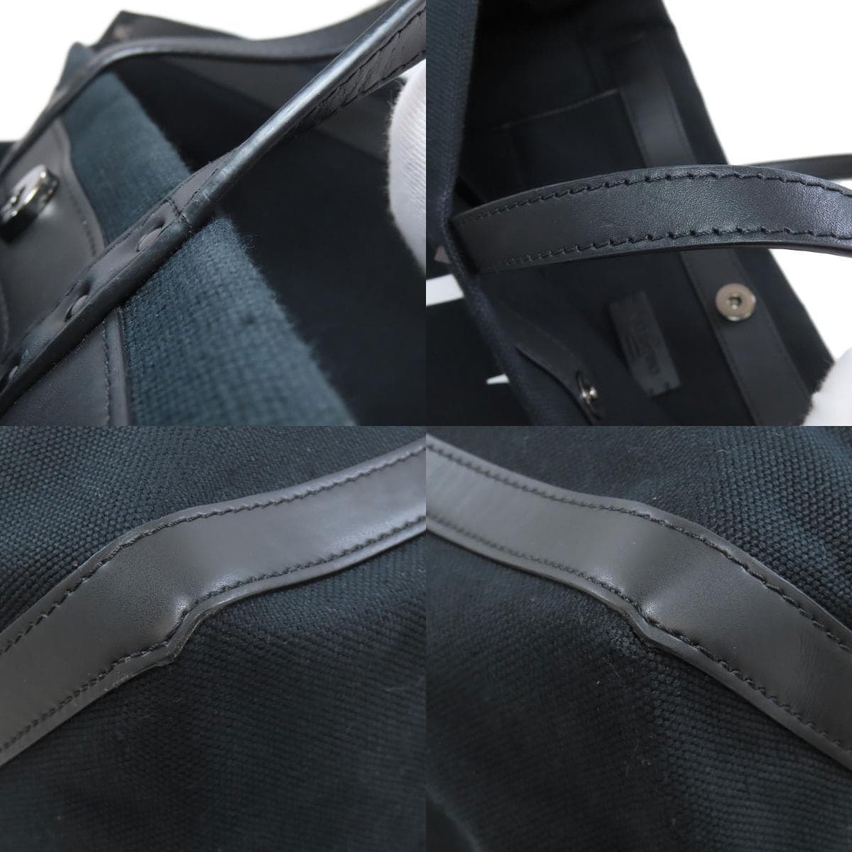 Valentino Studded Tote Bag Canvas Ladies [Used] [VALENTINO] 9