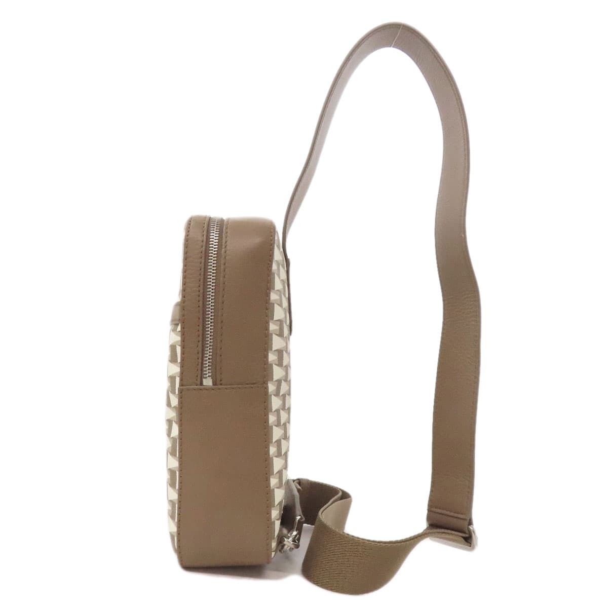 BALLY All-over Pattern Body Bag PVC for Women [Used] [BALLY] 3