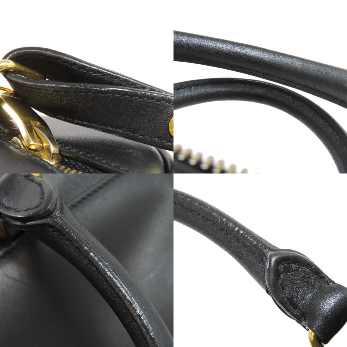 Saint Laurent Baby Duffle 2WAY Handbag Leather Ladies [Used] [SAINT LAURENT] 9