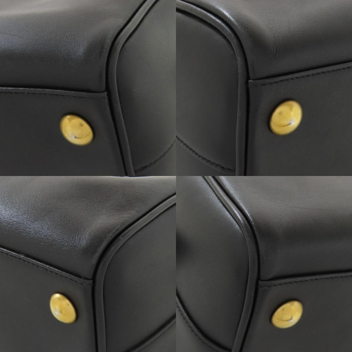 Saint Laurent Baby Duffle 2WAY Handbag Leather Ladies [Used] [SAINT LAURENT] 10