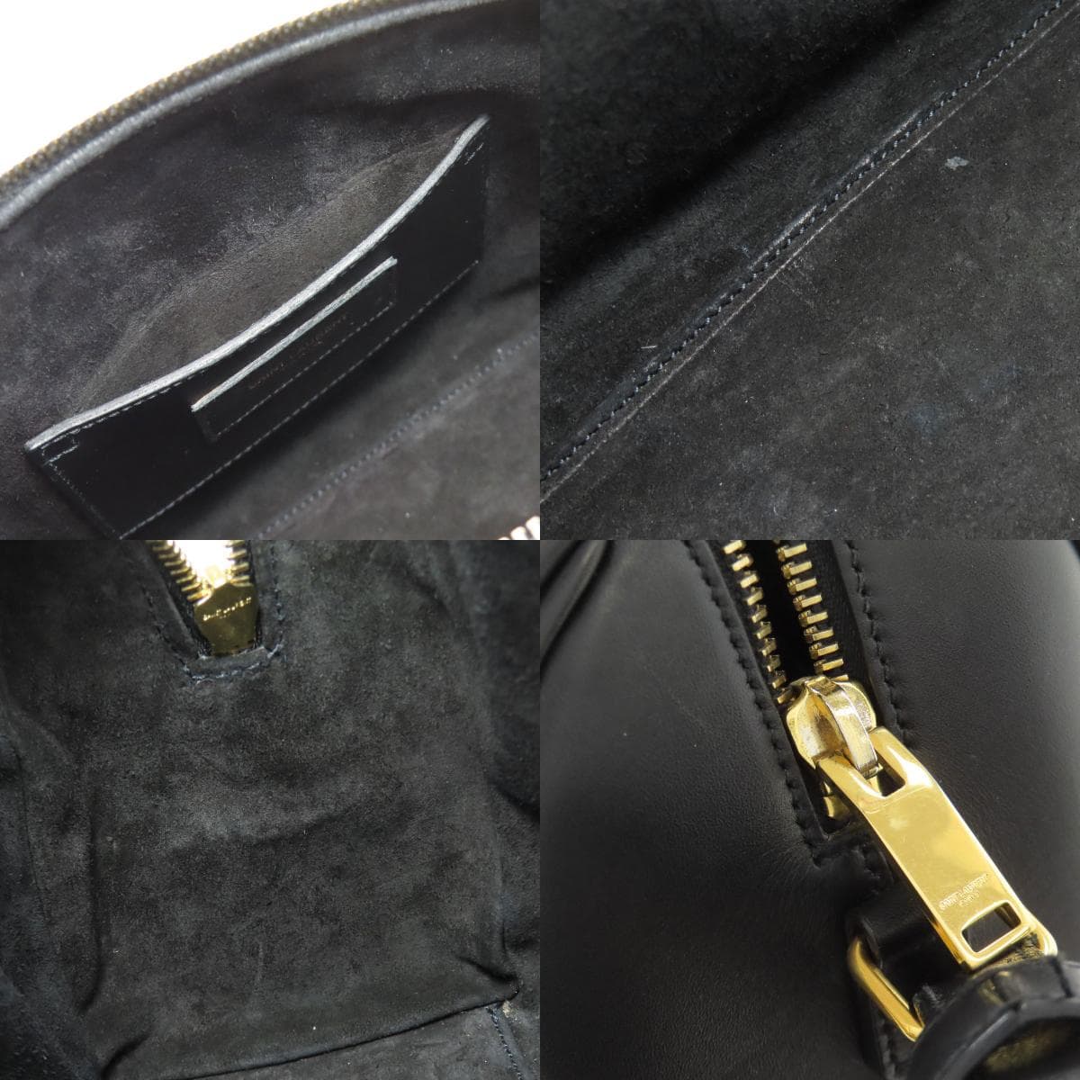 Saint Laurent Baby Duffle 2WAY Handbag Leather Ladies [Used] [SAINT LAURENT] 5