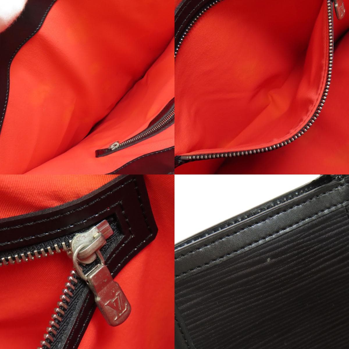 Louis Vuitton M54622 Silver Fizz Tote Bag Epi Leather/Epi Stretch Women's [Used] [LOUIS VUITTON] M54622 8