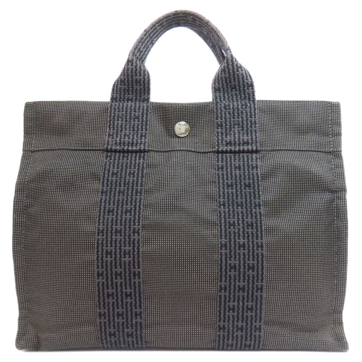 Hermes Earle Line Tote PM Handbag Canvas Ladies [Used] [HERMES]