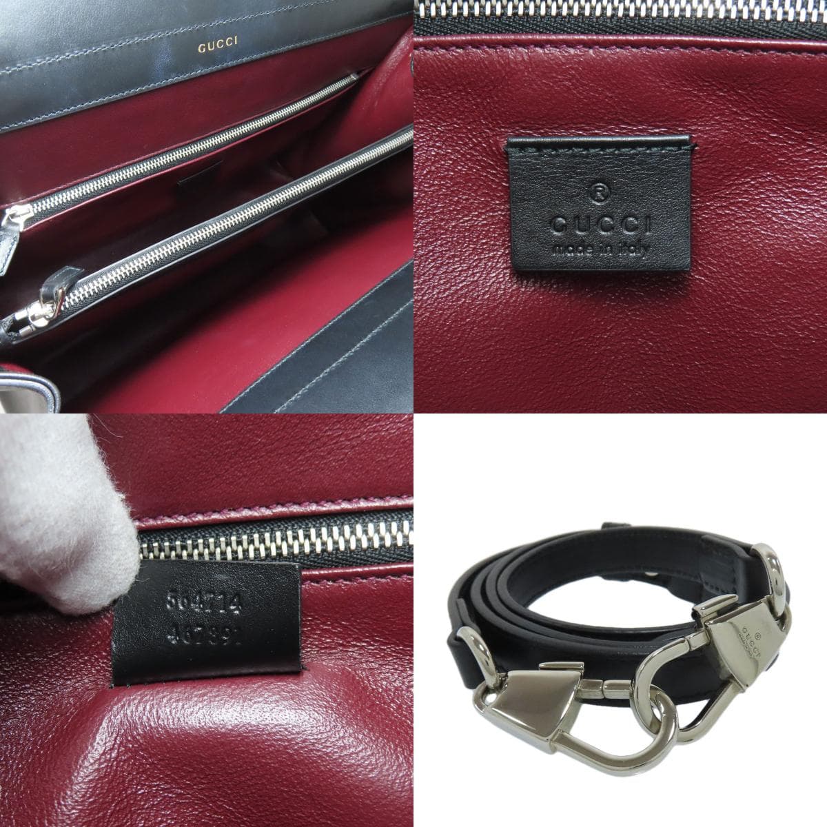 Gucci 564714 Zumi 2WAY Handbag Calf Leather Ladies [Used] [GUCCI] 564714 5