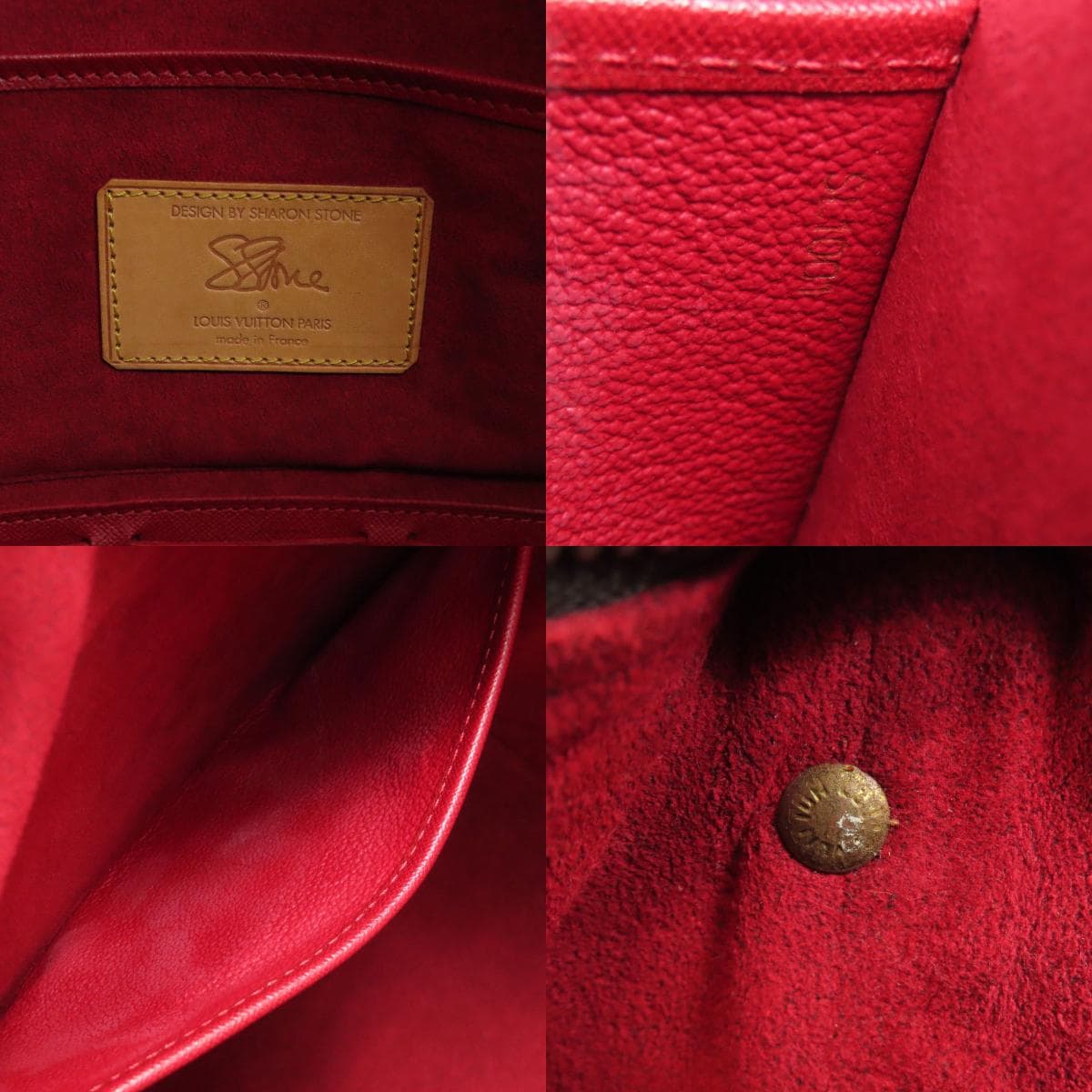 Louis Vuitton M47275 Amfar Three Sharon Stone Collaboration Tote Bag Monogram Canvas Ladies [Used] [LOUIS VUITTON] M47275 6